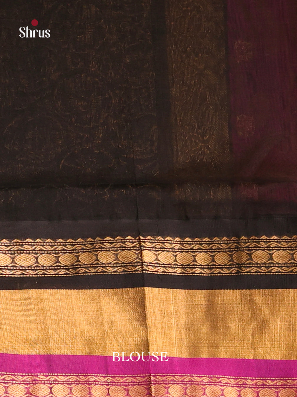 DIS17229 - Korvai-Big border Saree - Shop on Shrus.com