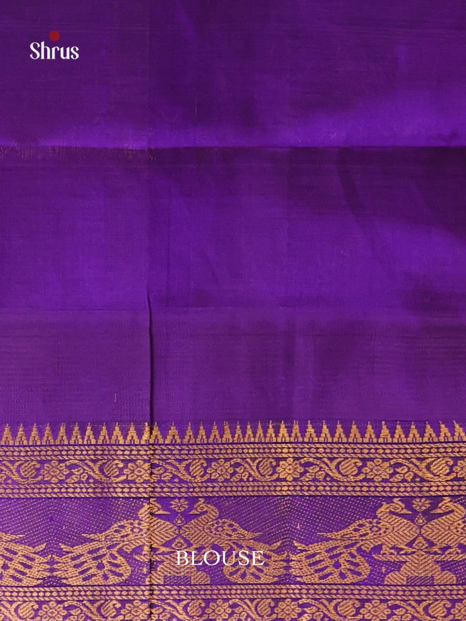 DIS17233 - Korvai-kattams Saree - Shop on Shrus.com