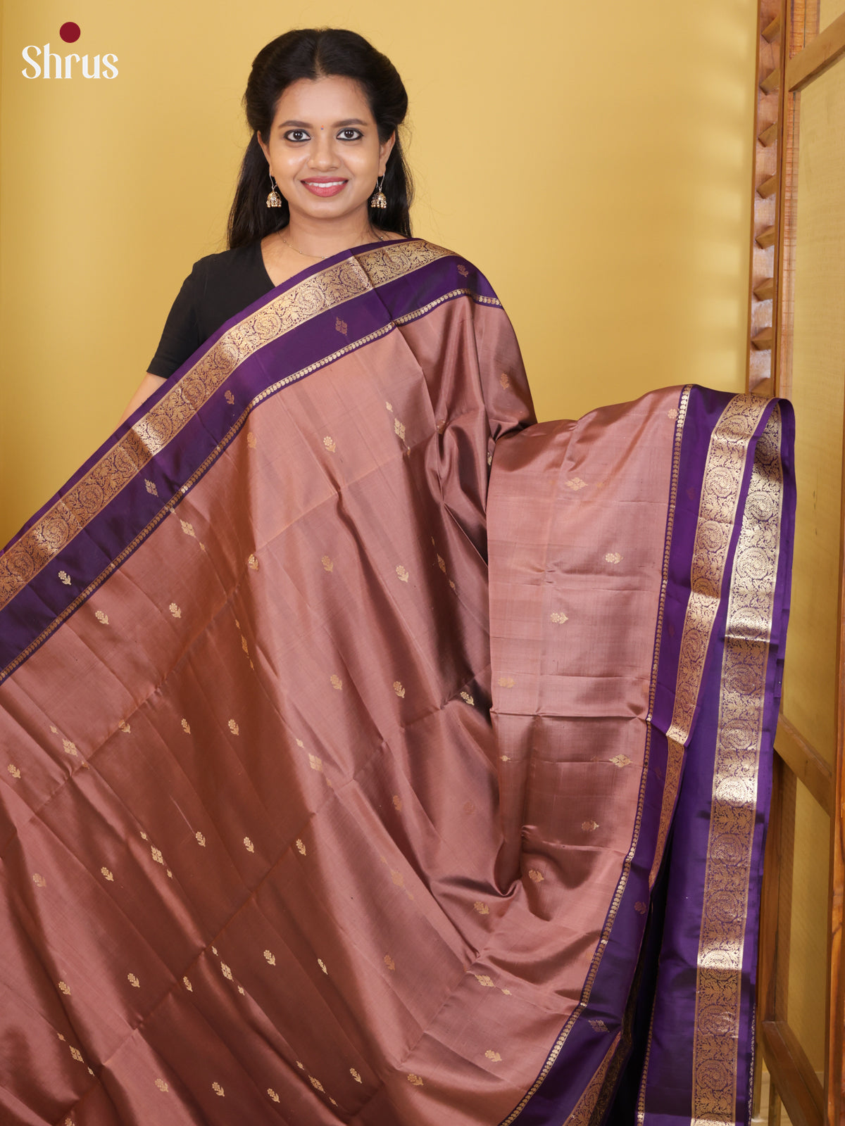 DIS17666 - Soft Silk (HR) Saree - Shop on Shrus.com