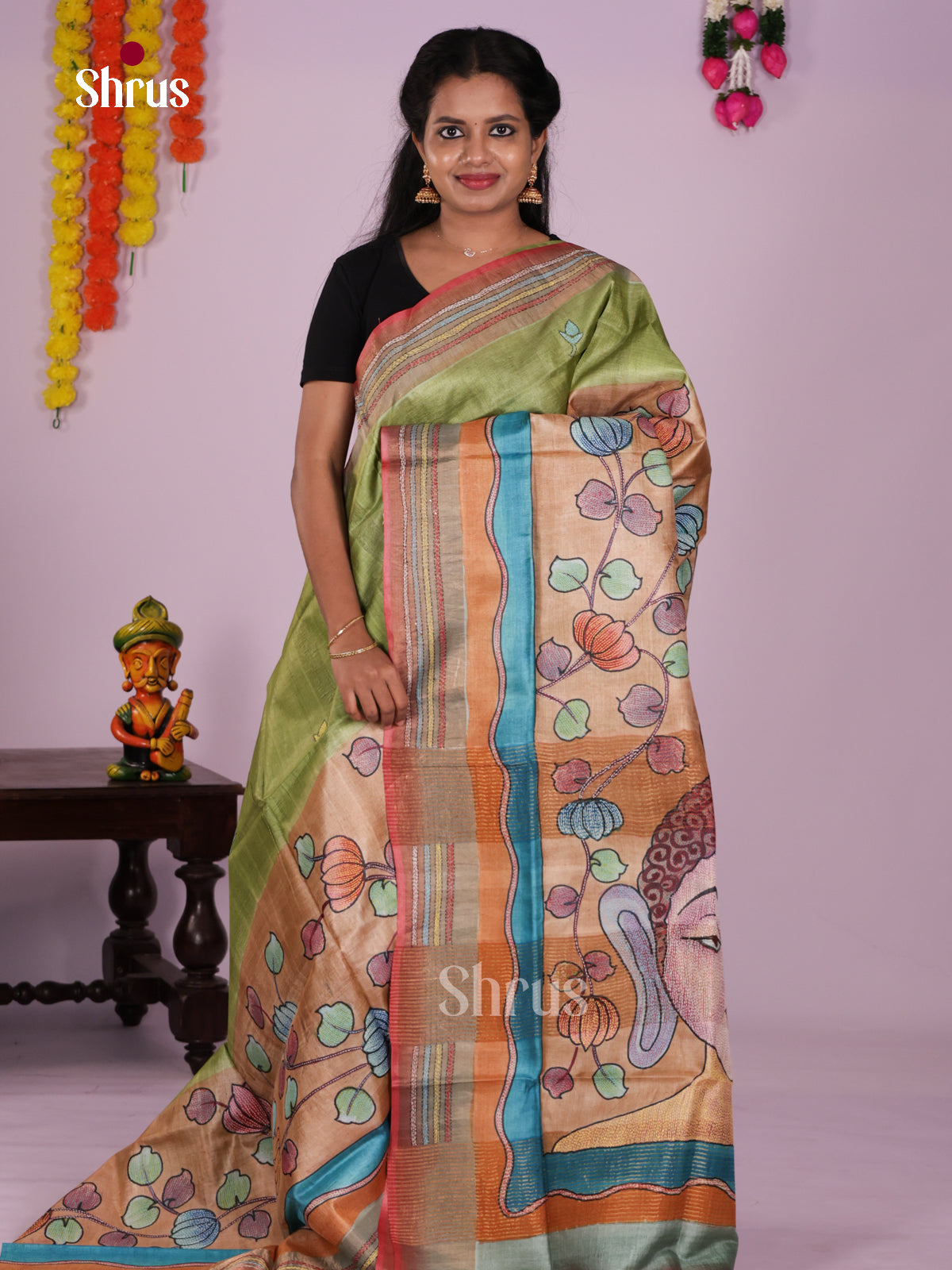 DIS17711 - Tussar Saree