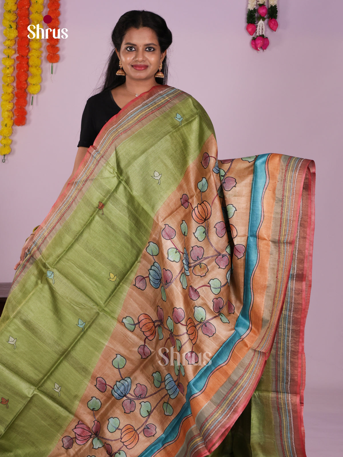 DIS17711 - Tussar Saree