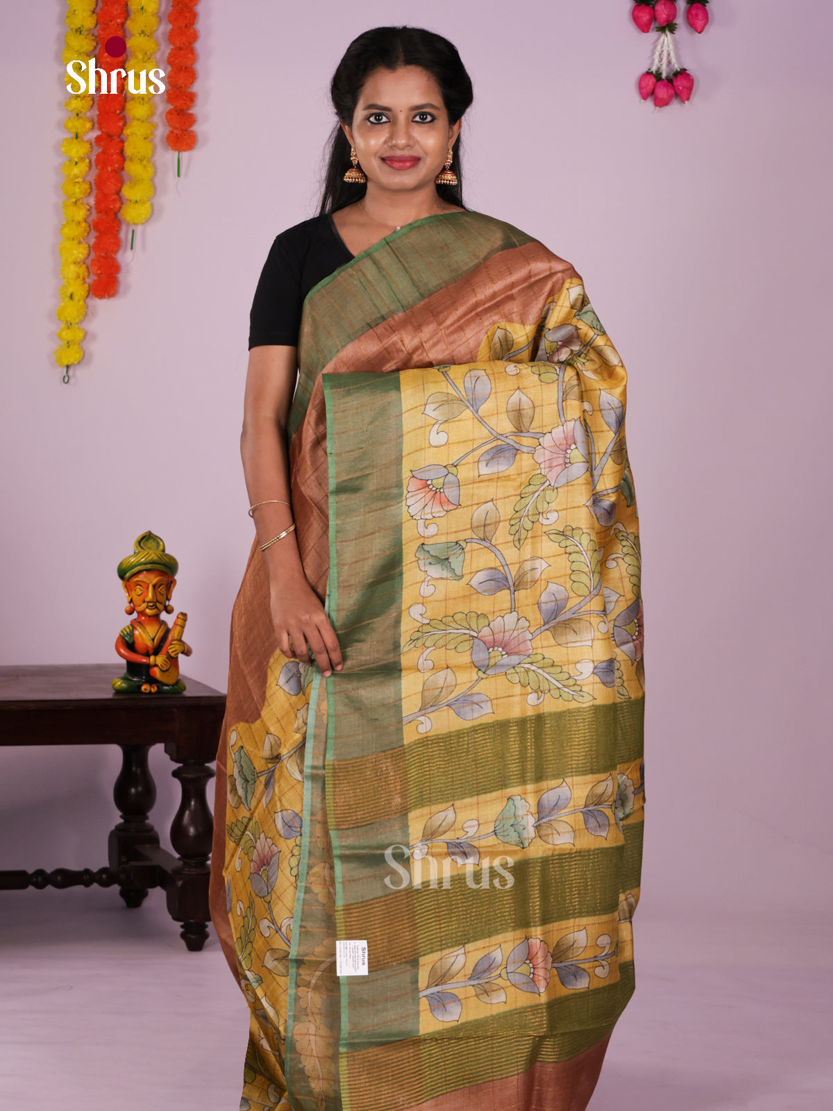 DIS17716 - Tussar Saree