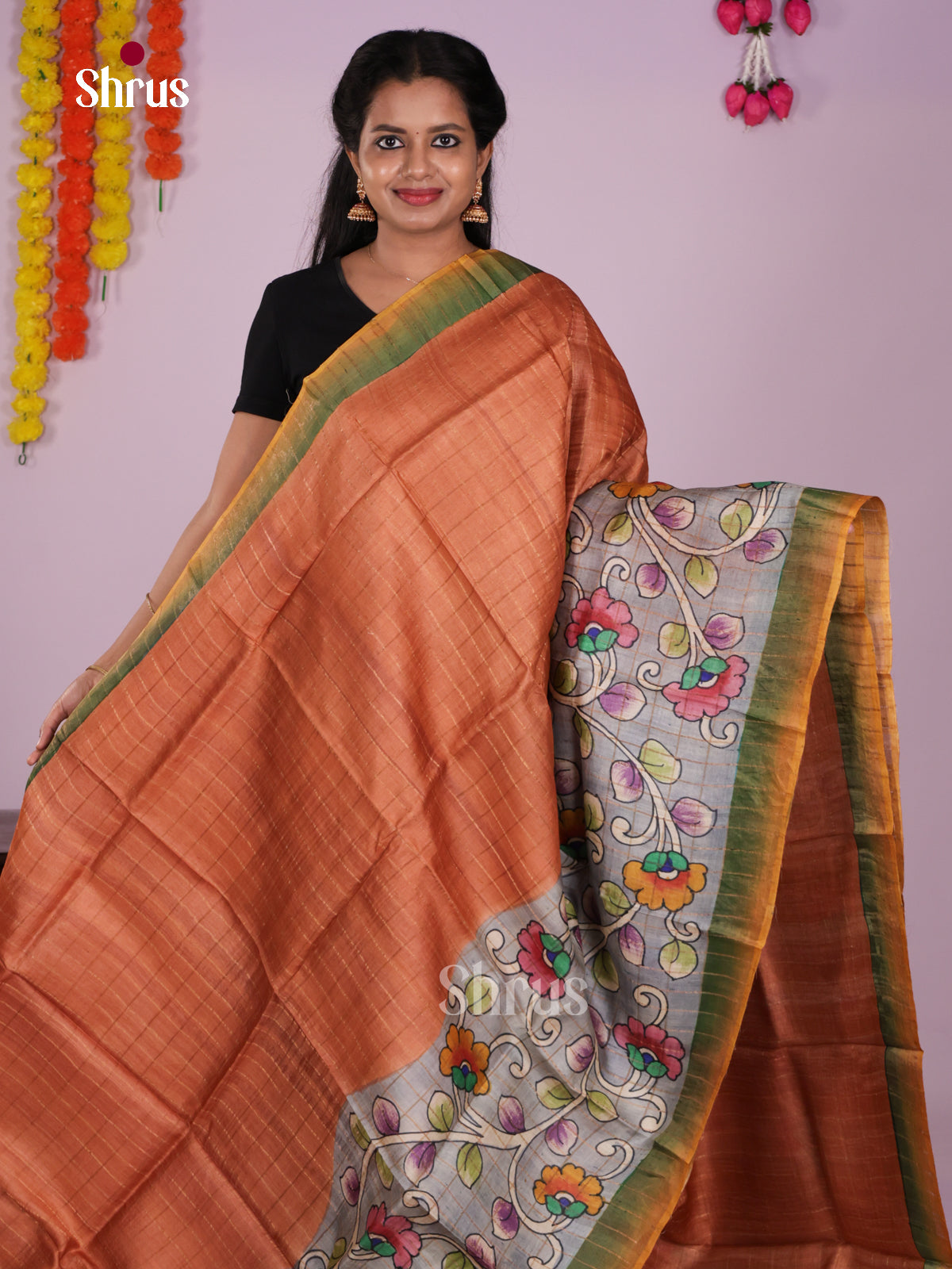 DIS17728 - Tussar Saree