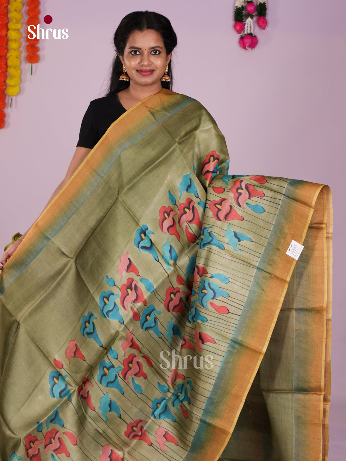 DIS17731 - Tussar Saree