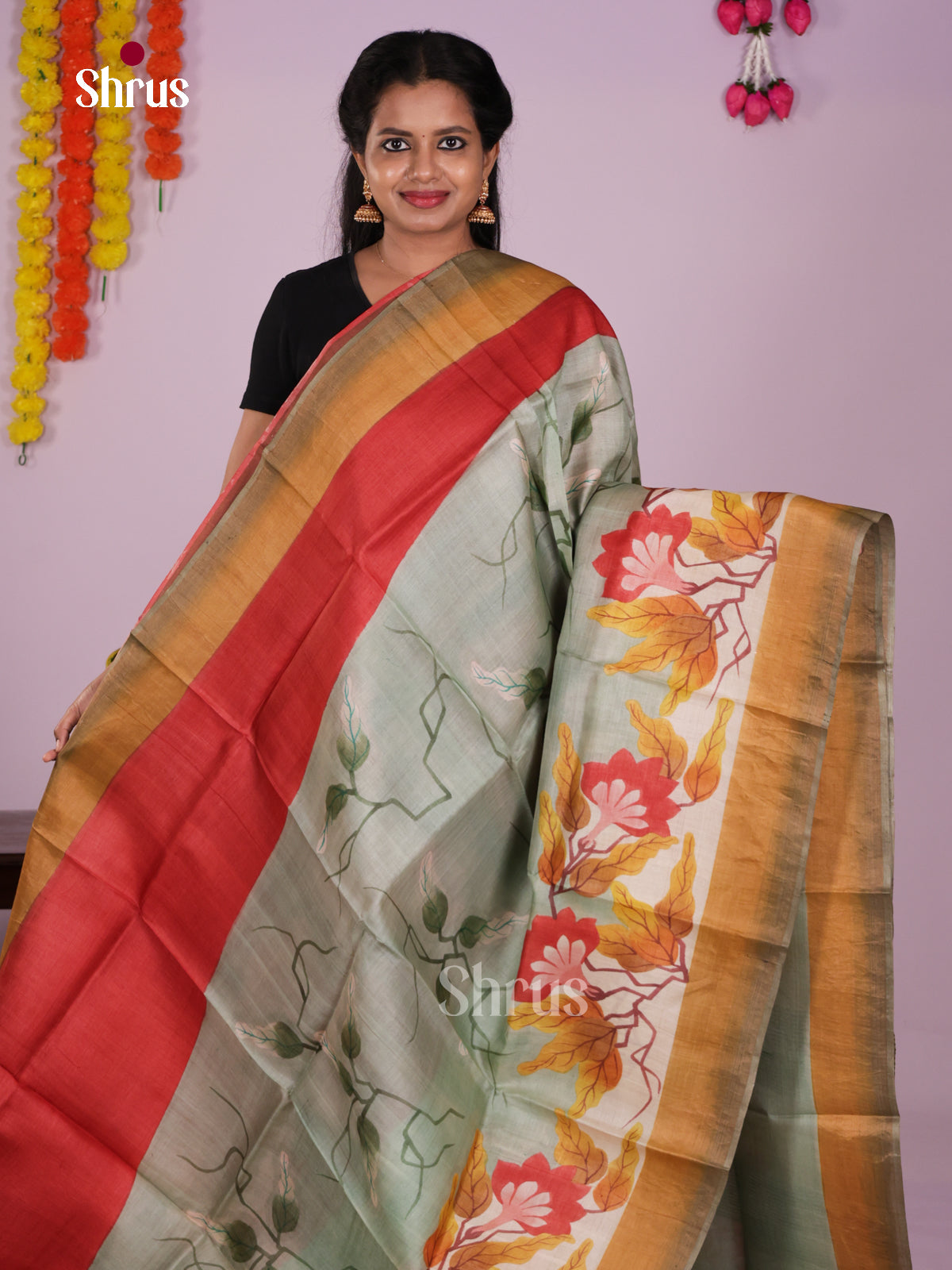 DIS17741 - Tussar Saree
