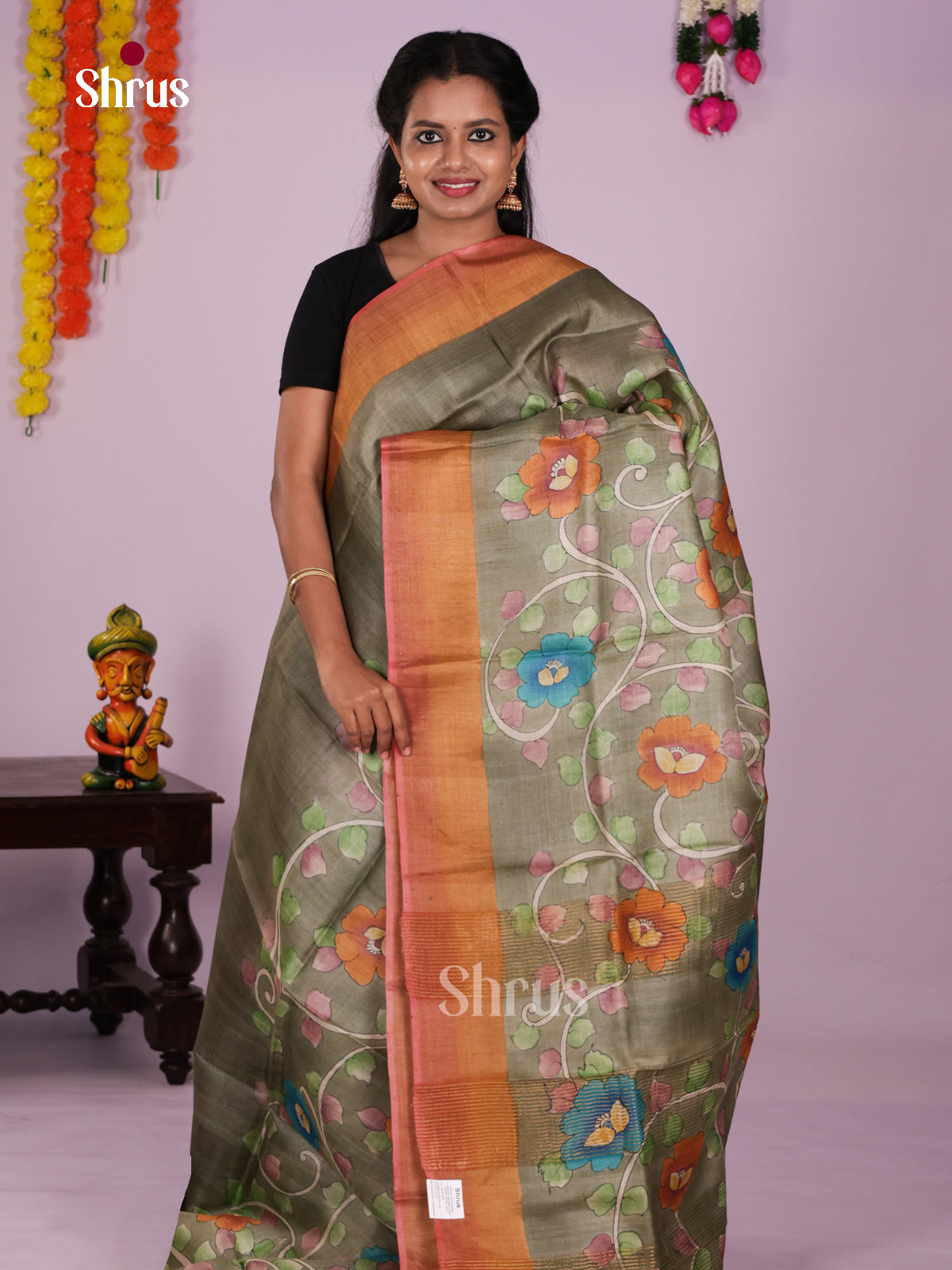 DIS17753 - Tussar Saree