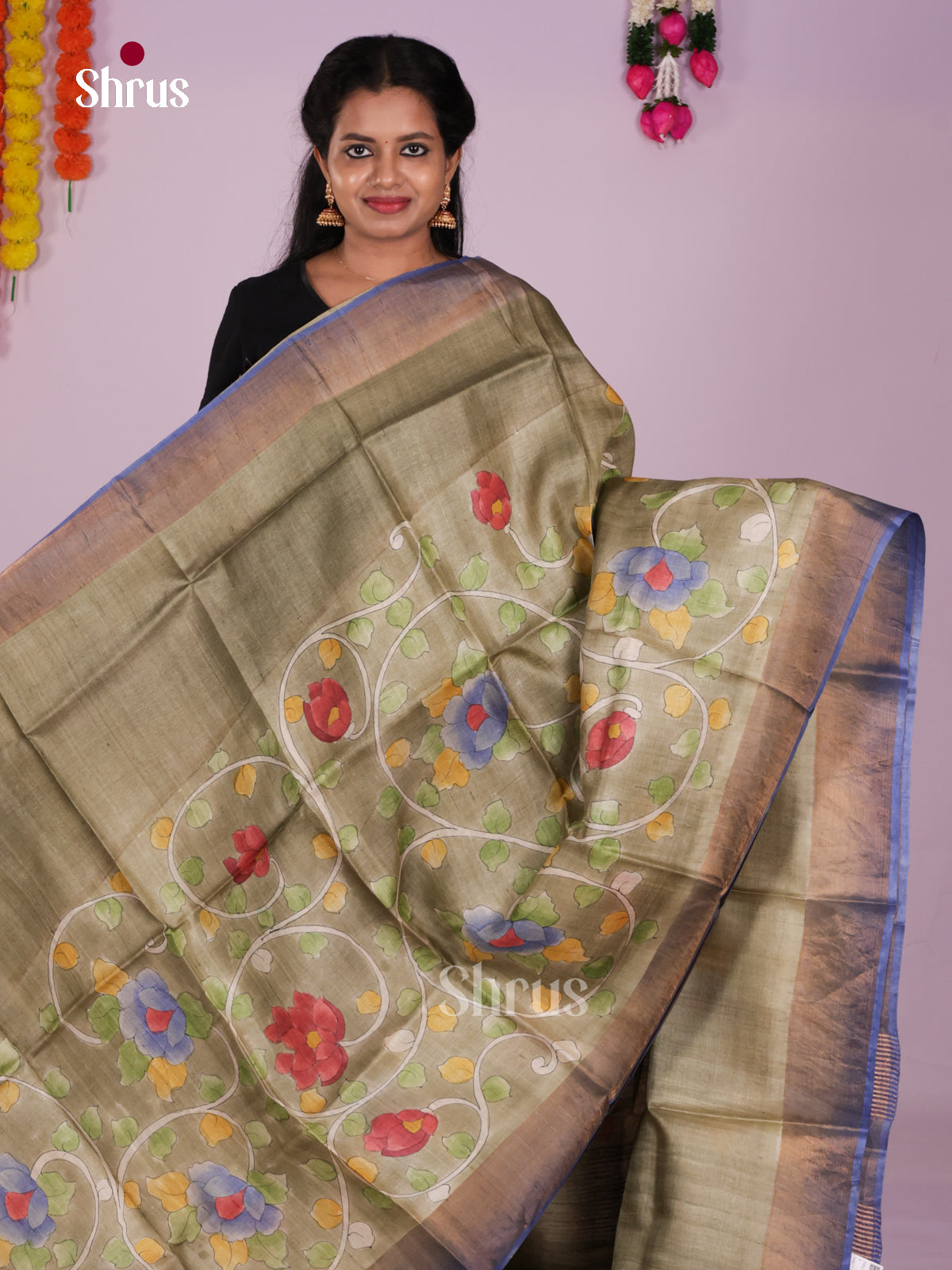 DIS17754 - Tussar Saree