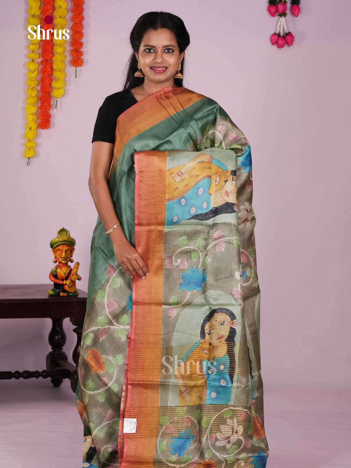 DIS17763 - Tussar Saree