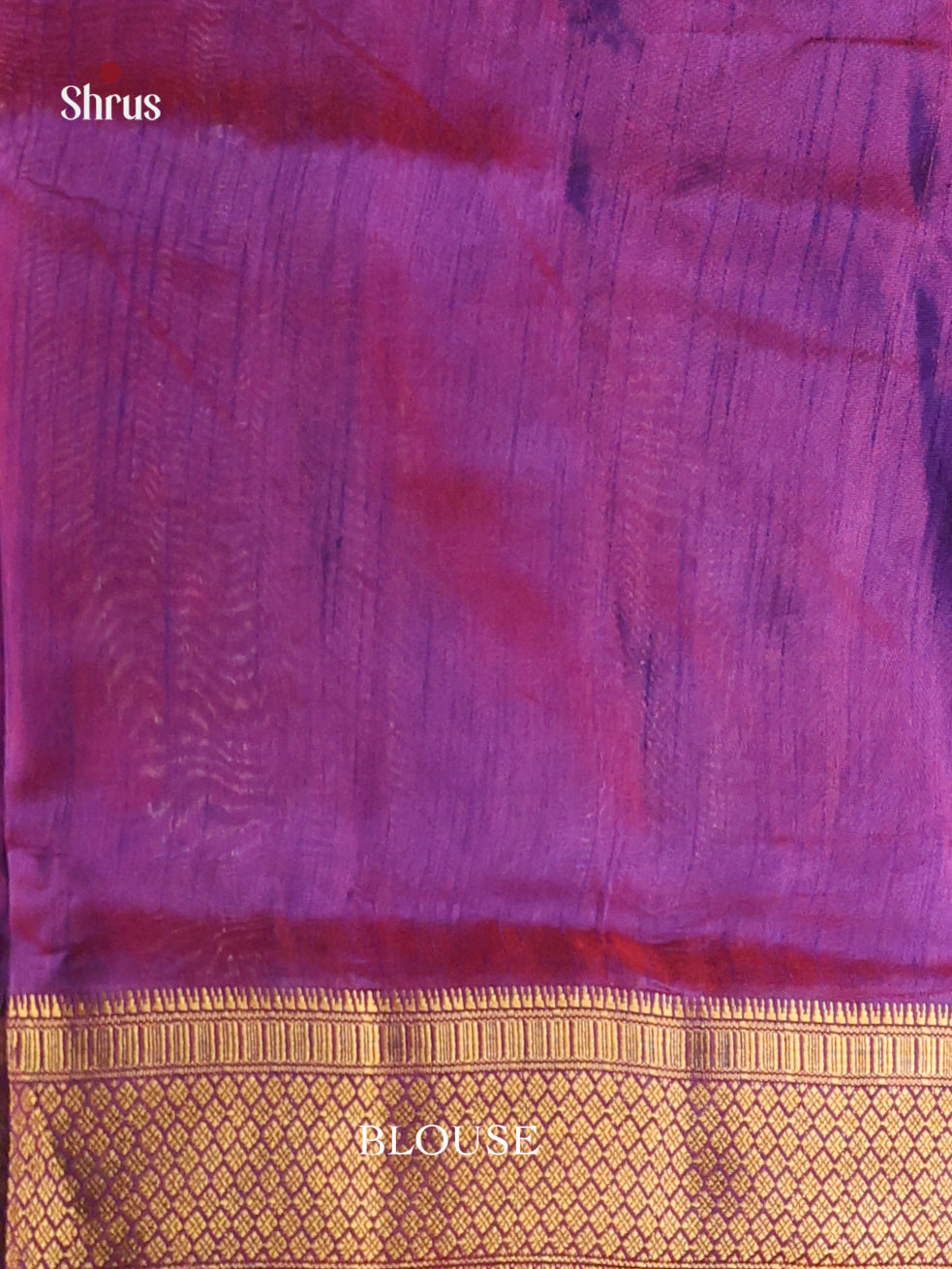 Pink & Purple - Semi Patola Saree