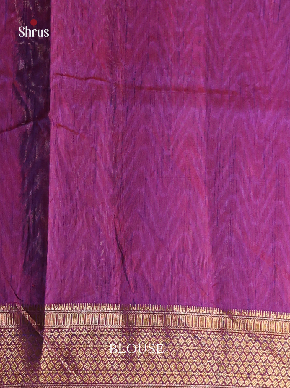 Pink & Purple - Semi Patola Saree