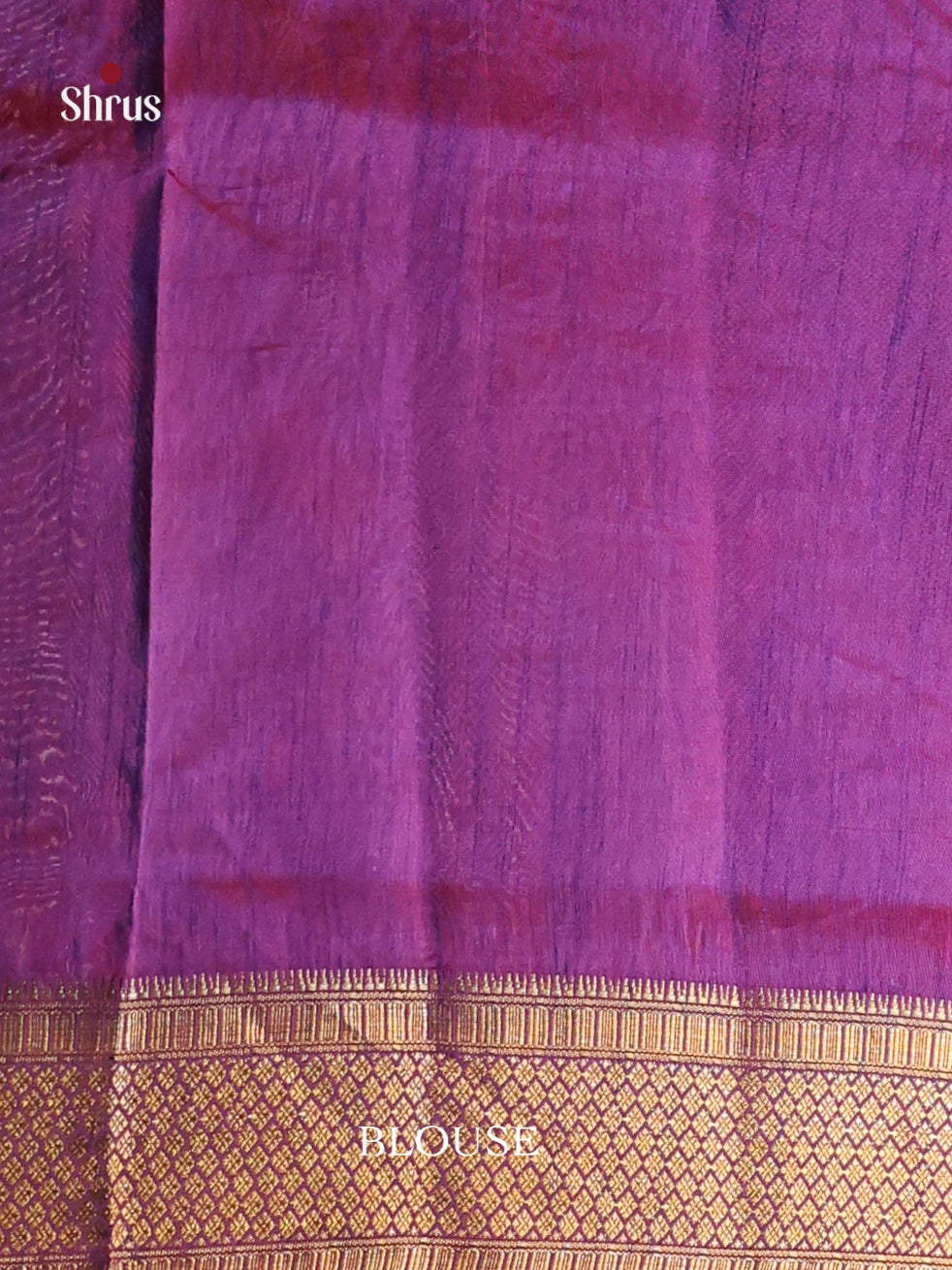 Pink & Purple - Semi Patola Saree