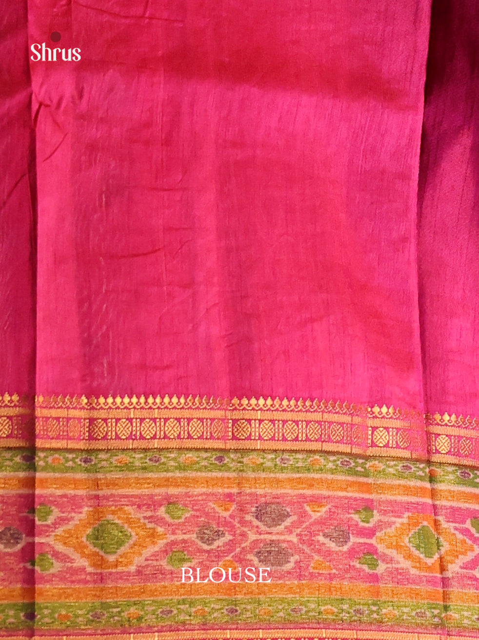 Purple & Pink - Semi Patola Saree