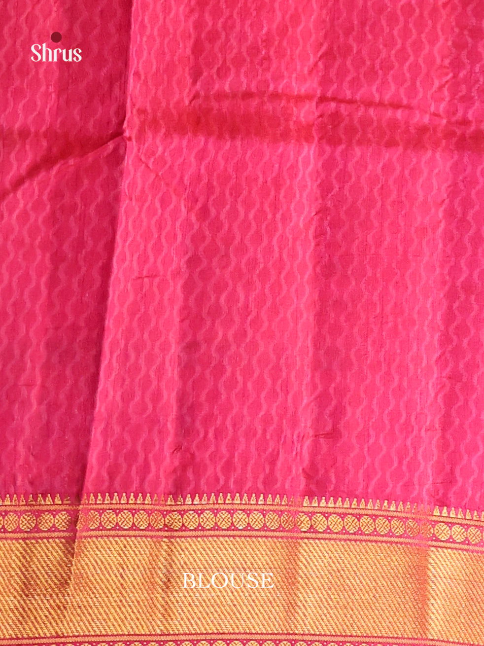 Purple & Pink- Semi Patola Saree