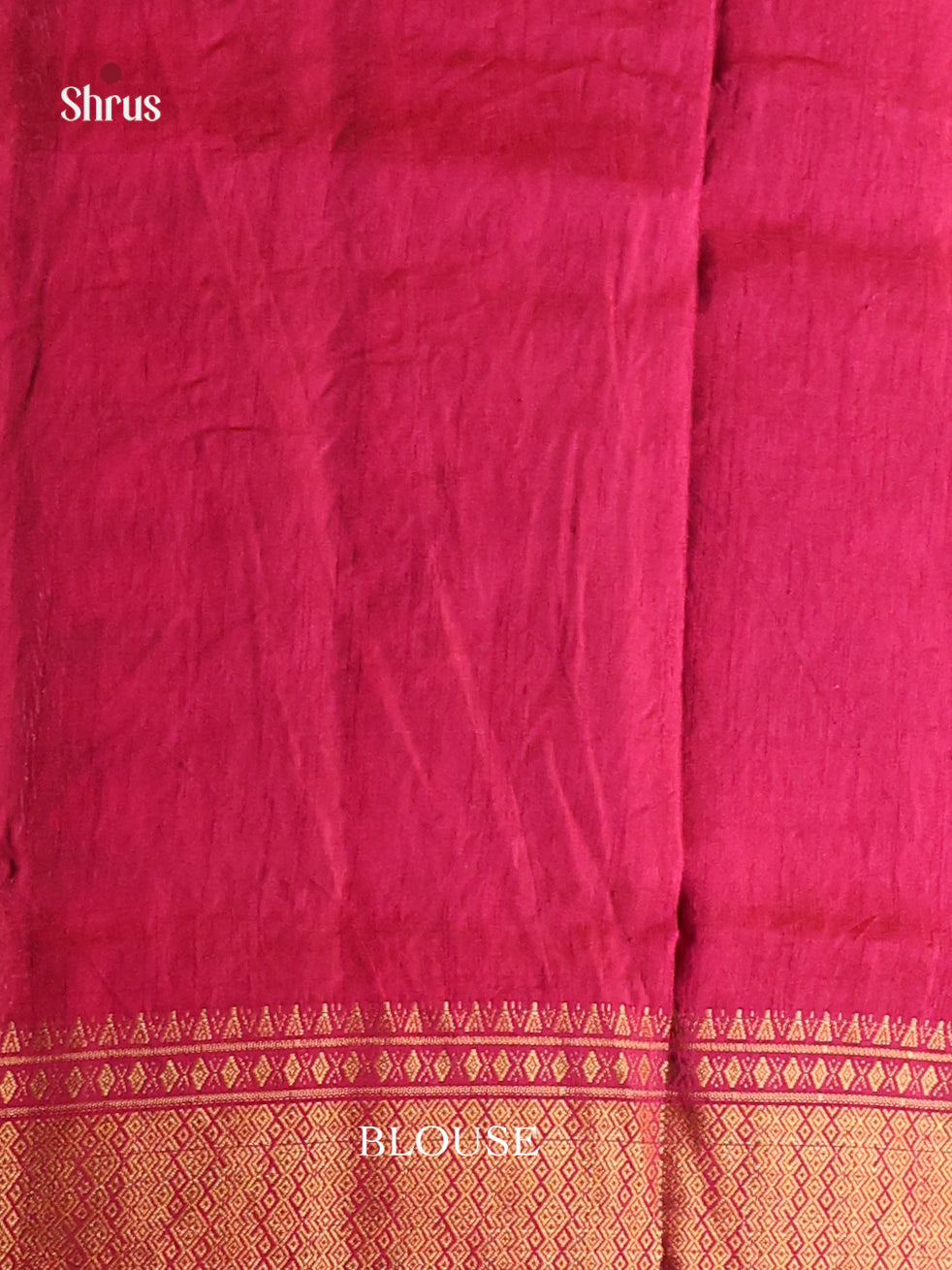 Purple & Pink- Semi Patola Saree