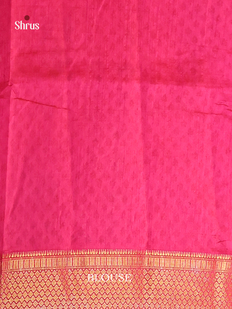 Pink - Semi Patola Saree