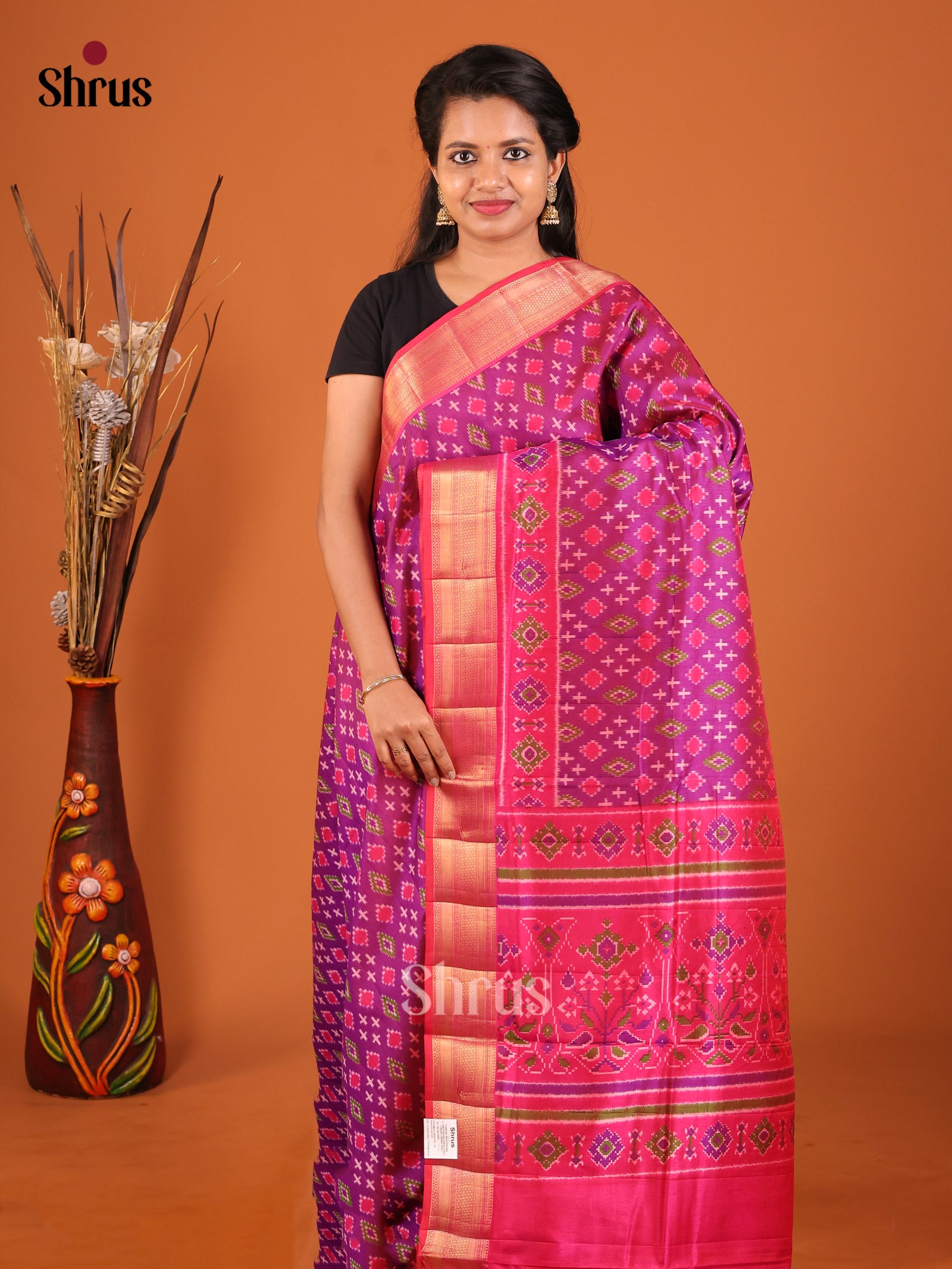 DIS18041 - Semi Patola Saree