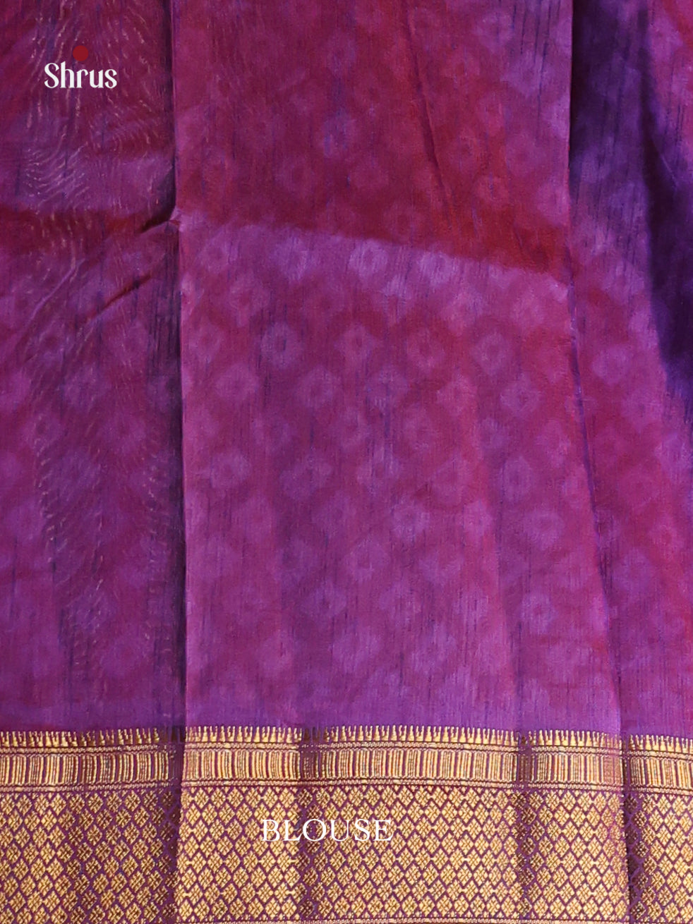 Pink & Purple - Semi Patola Saree