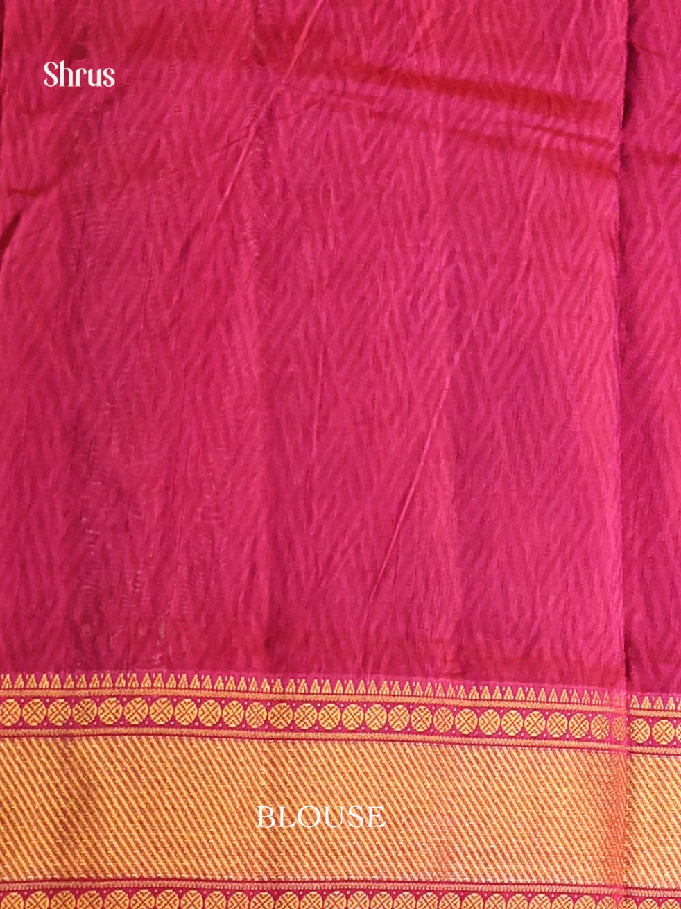 Pink - Semi Patola Saree