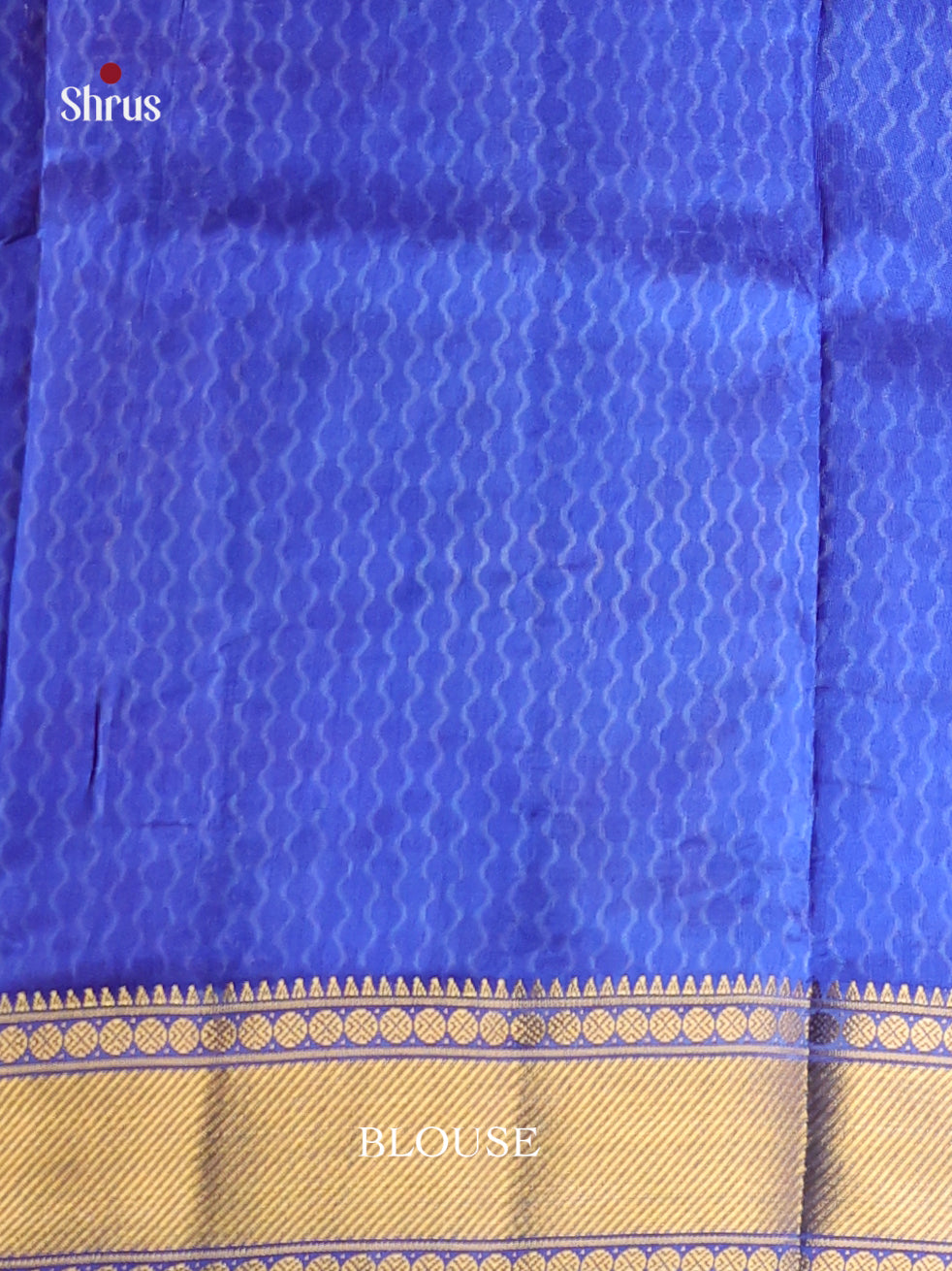Purple & Blue - Semi Patola Saree