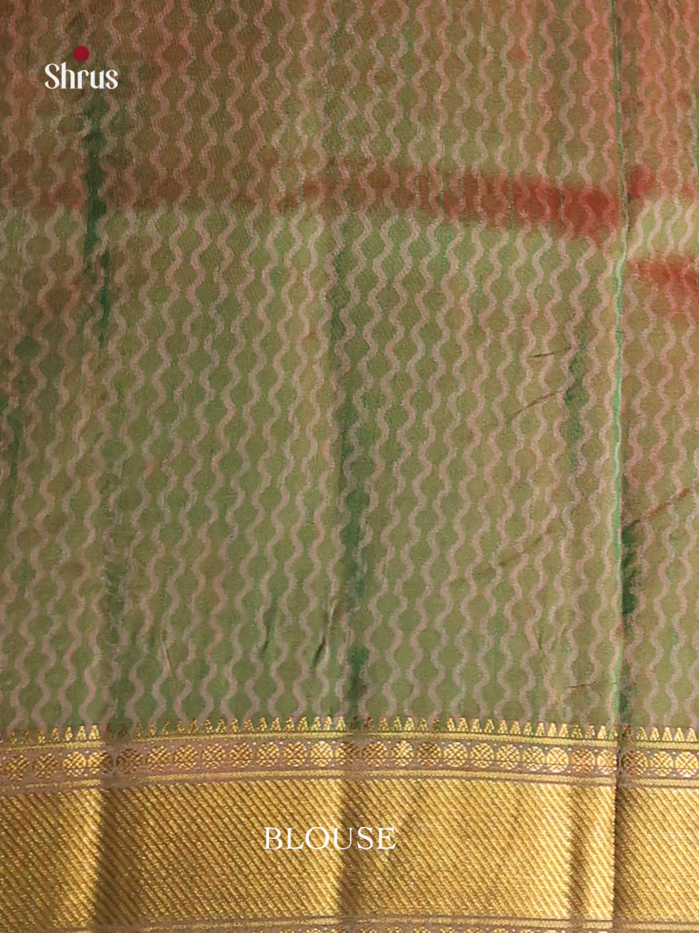 Pink & Green - Semi Patola Saree
