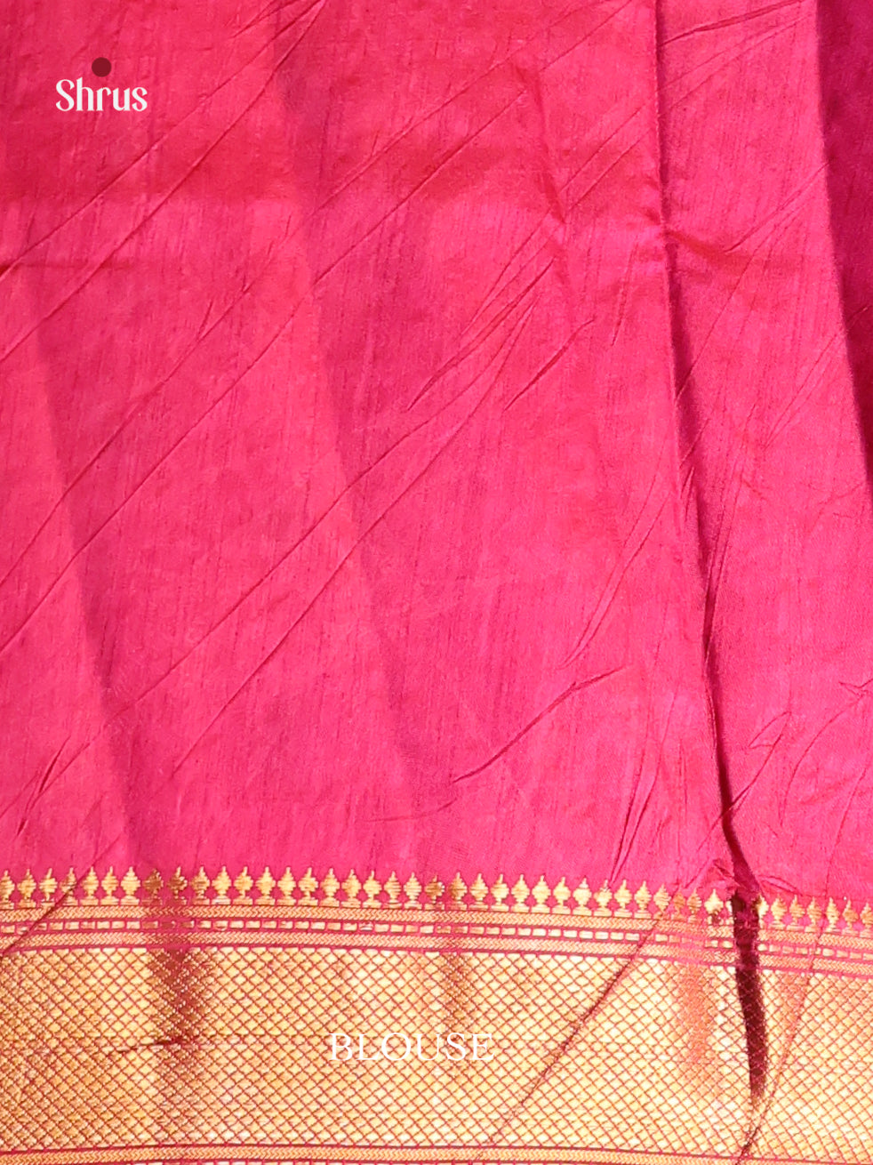 Pink- Semi Patola Saree
