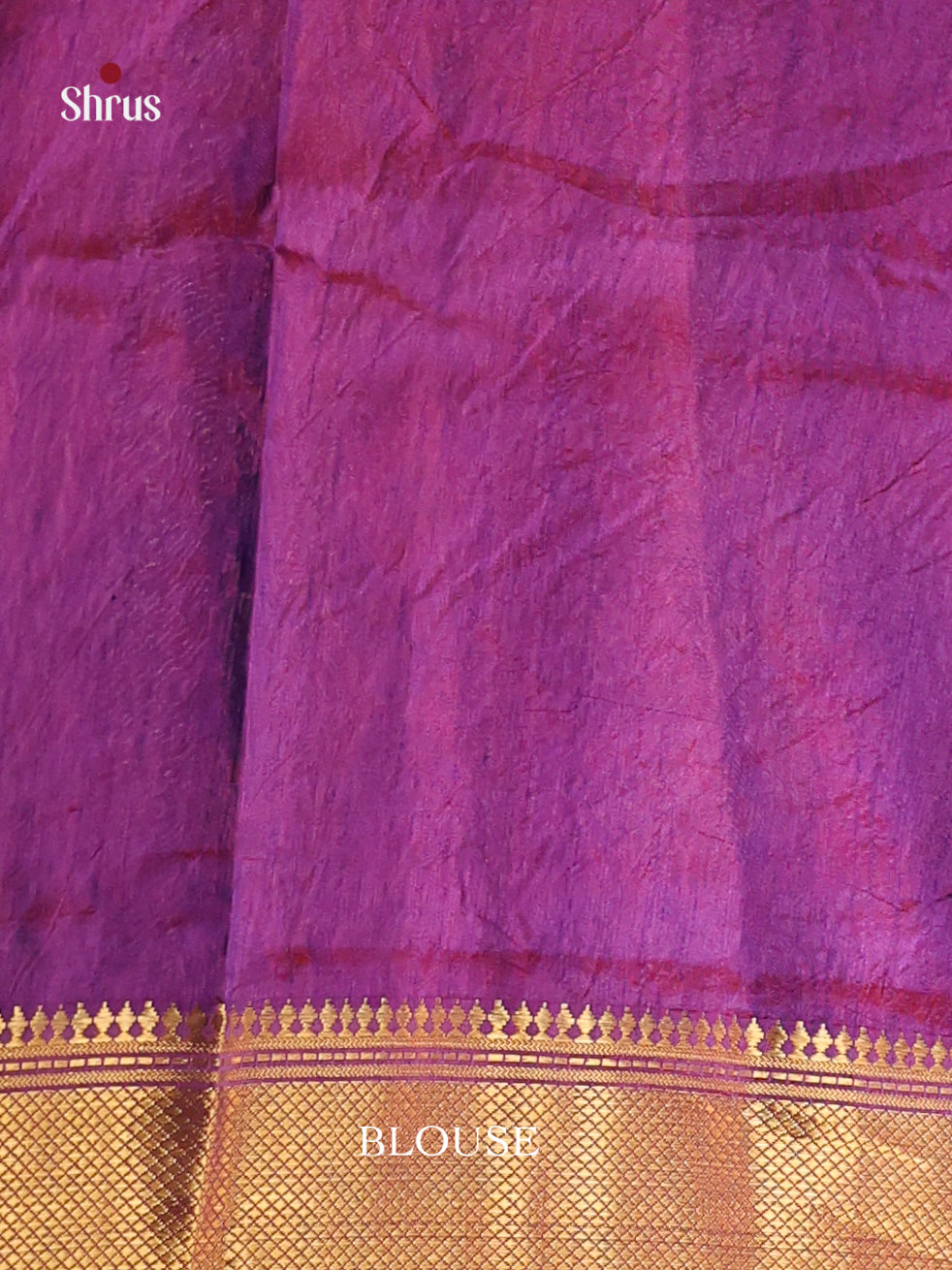 Pink & Purple- Semi Patola Saree
