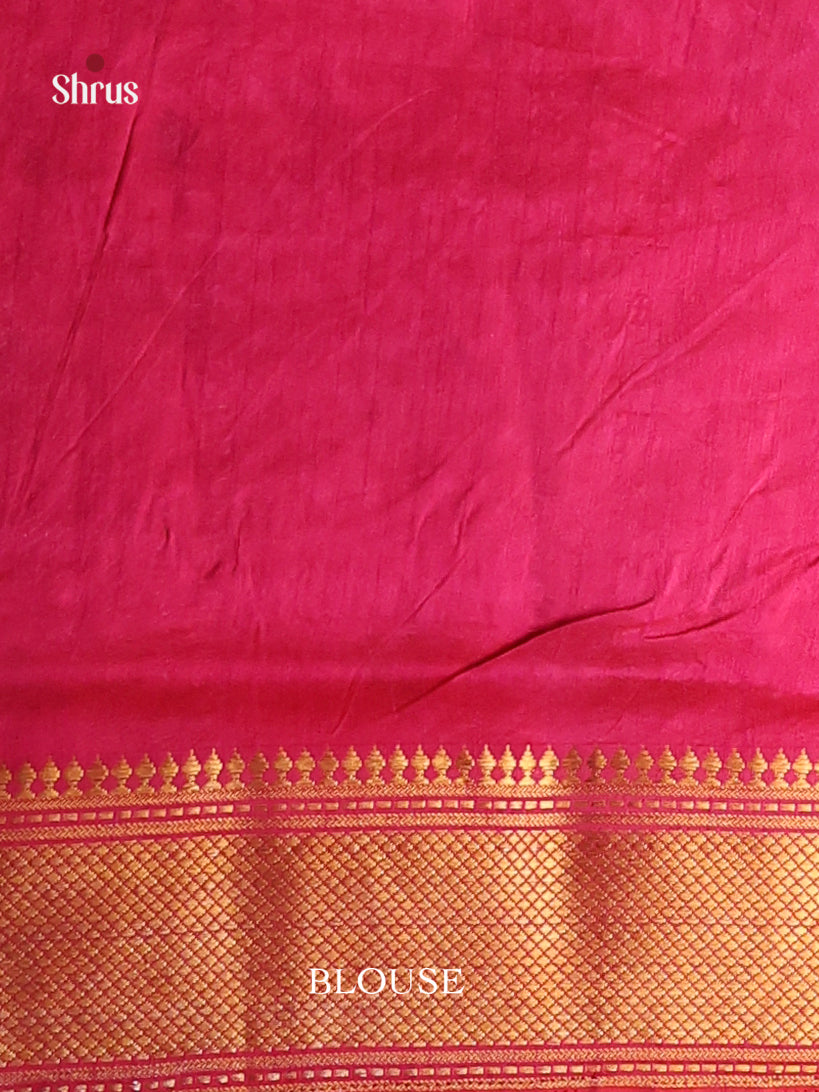 Pink- Semi Patola Saree