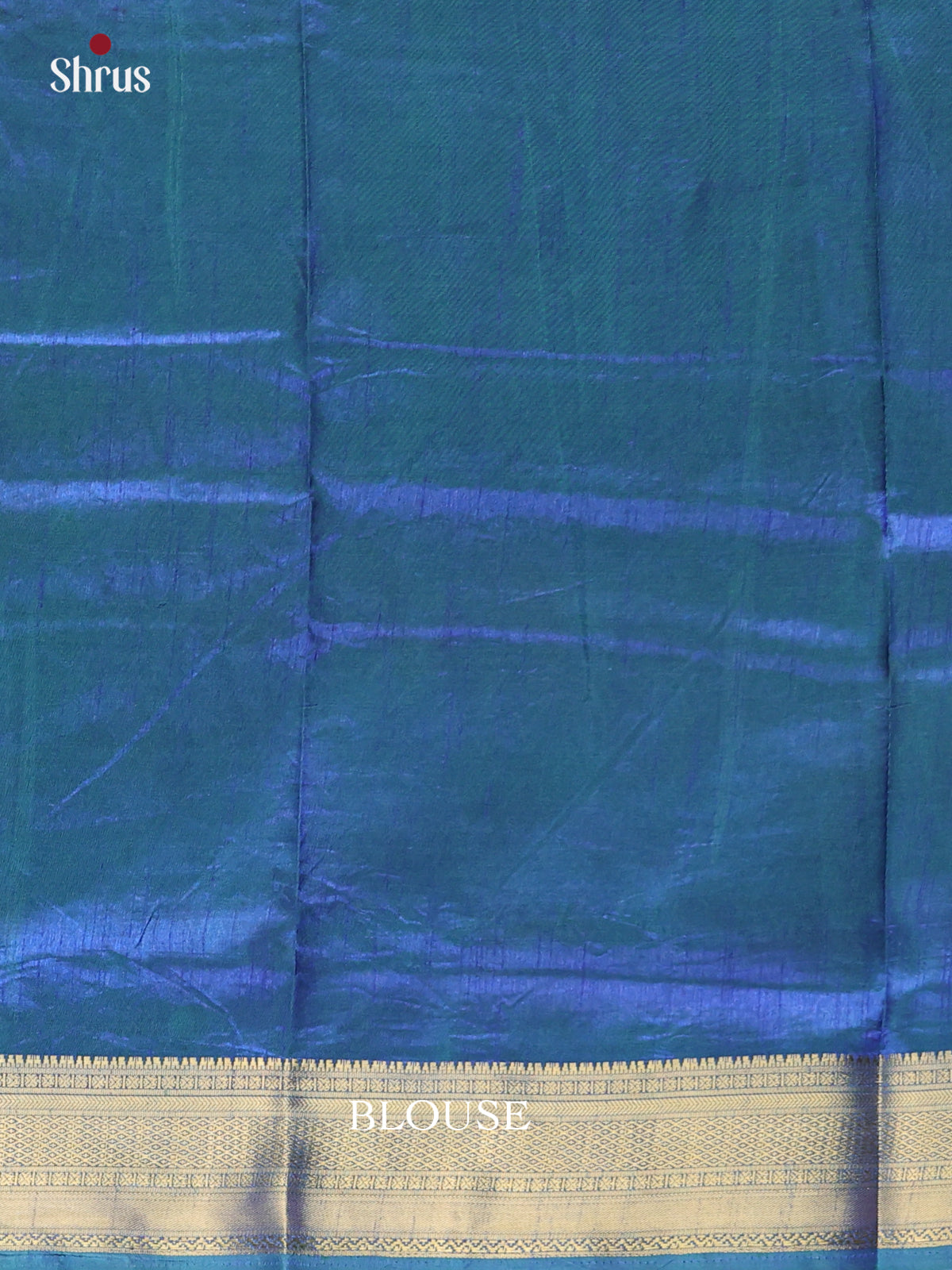 Green & Blue - Semi Patola Saree