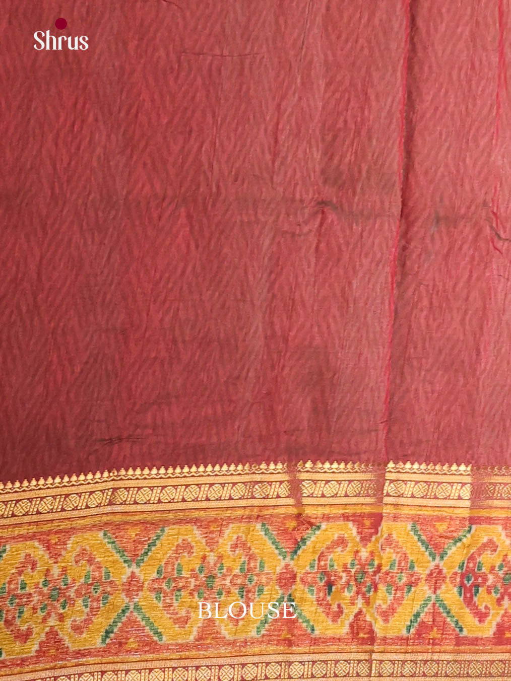Green & Brown - Semi Patola Saree