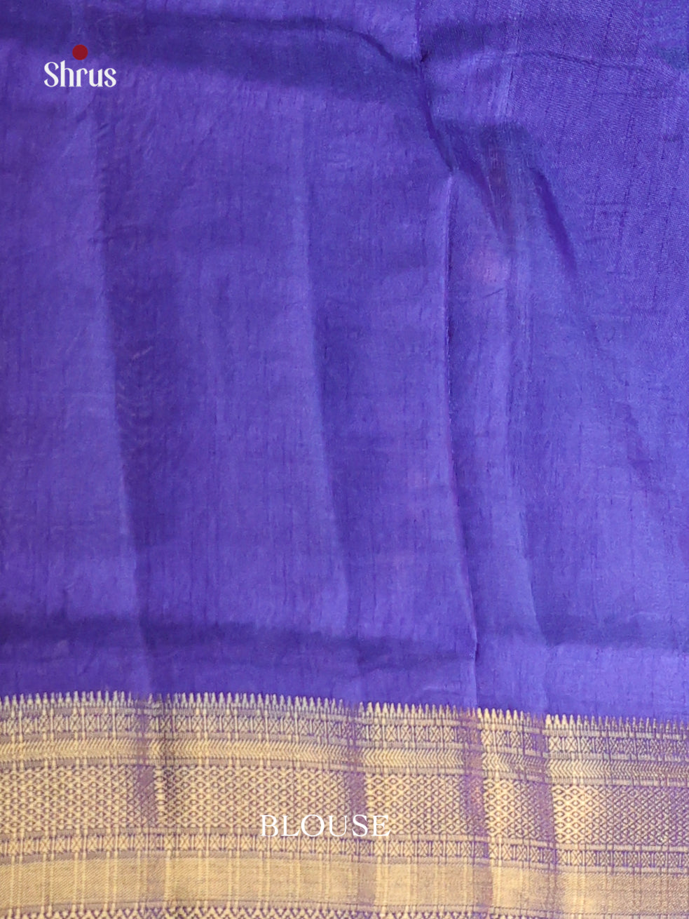 Blue - Semi Patola Saree