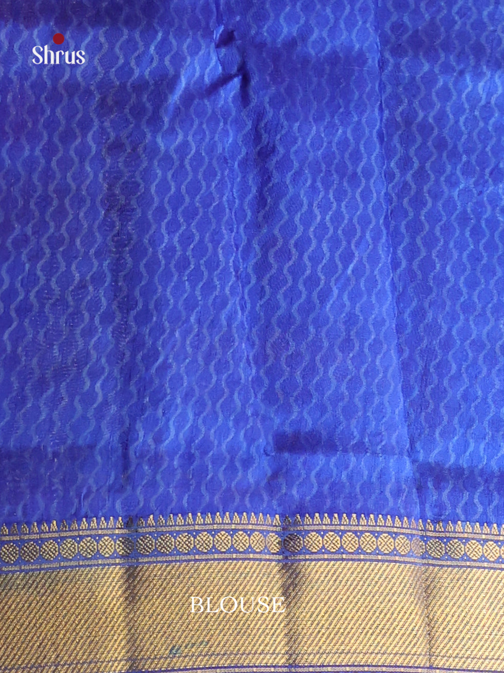 Blue- Semi Patola Saree