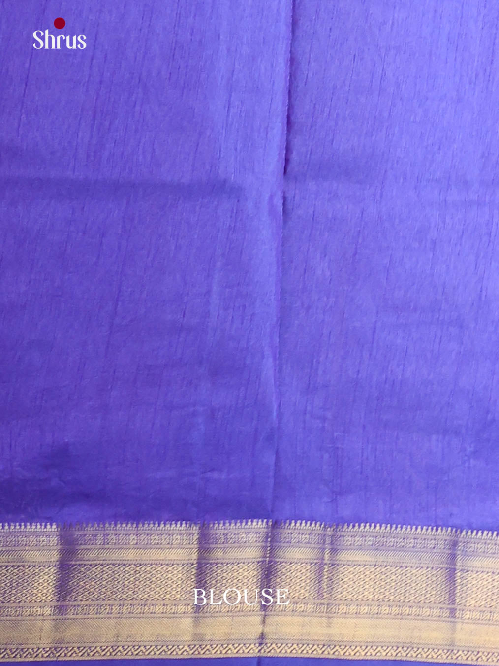 Blue - Semi Patola Saree