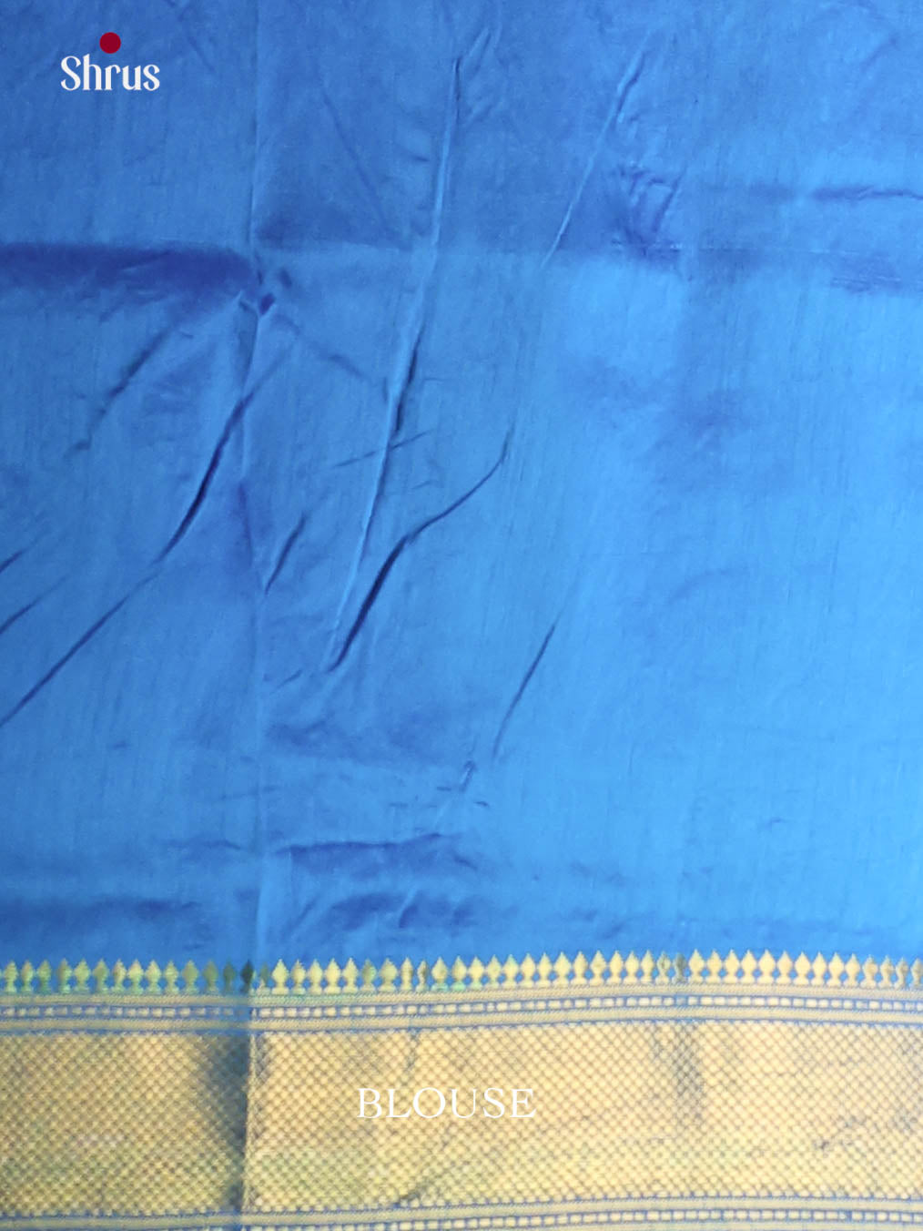 Blue - Semi Patola Saree