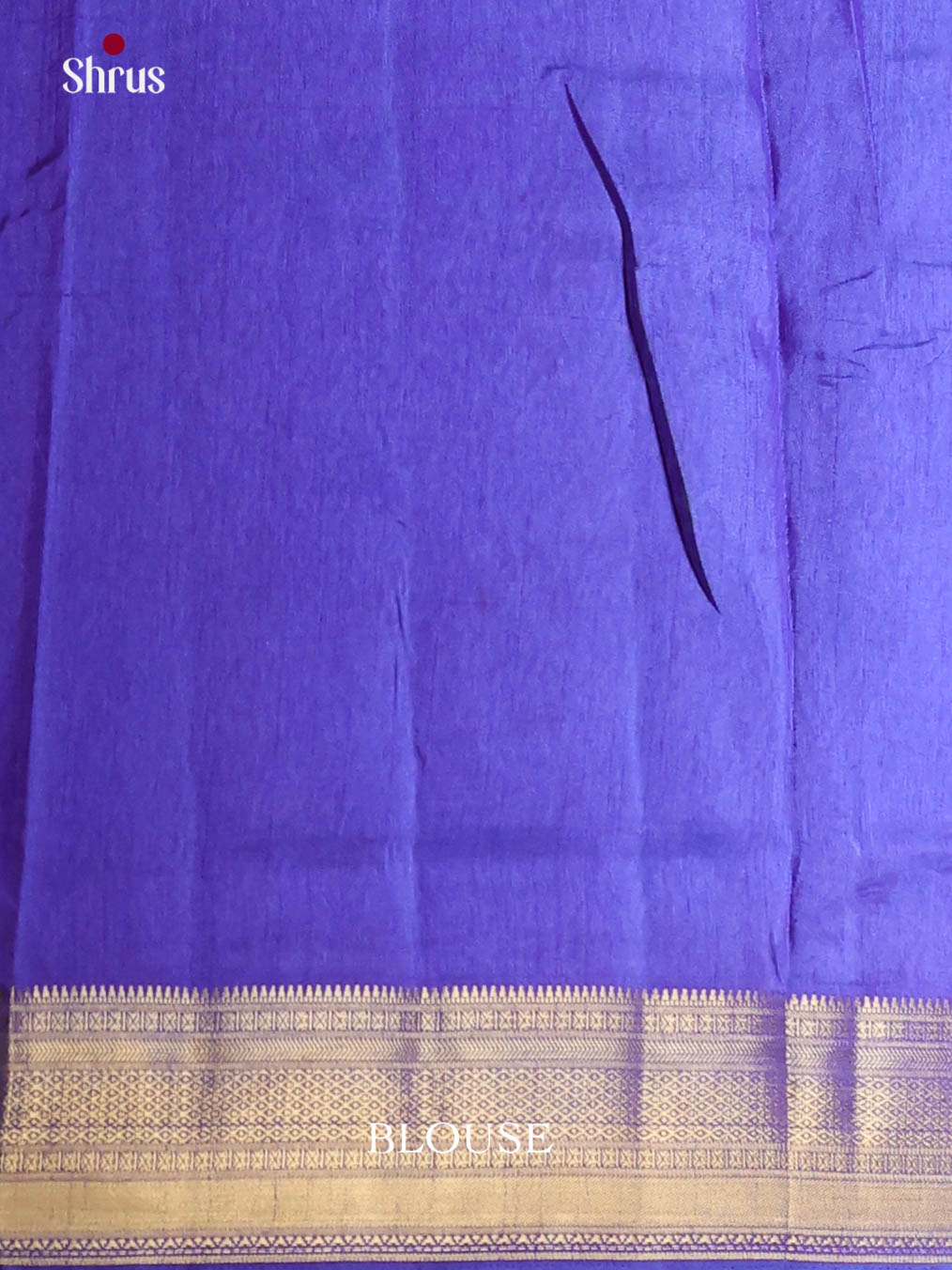 Blue- Semi Patola Saree