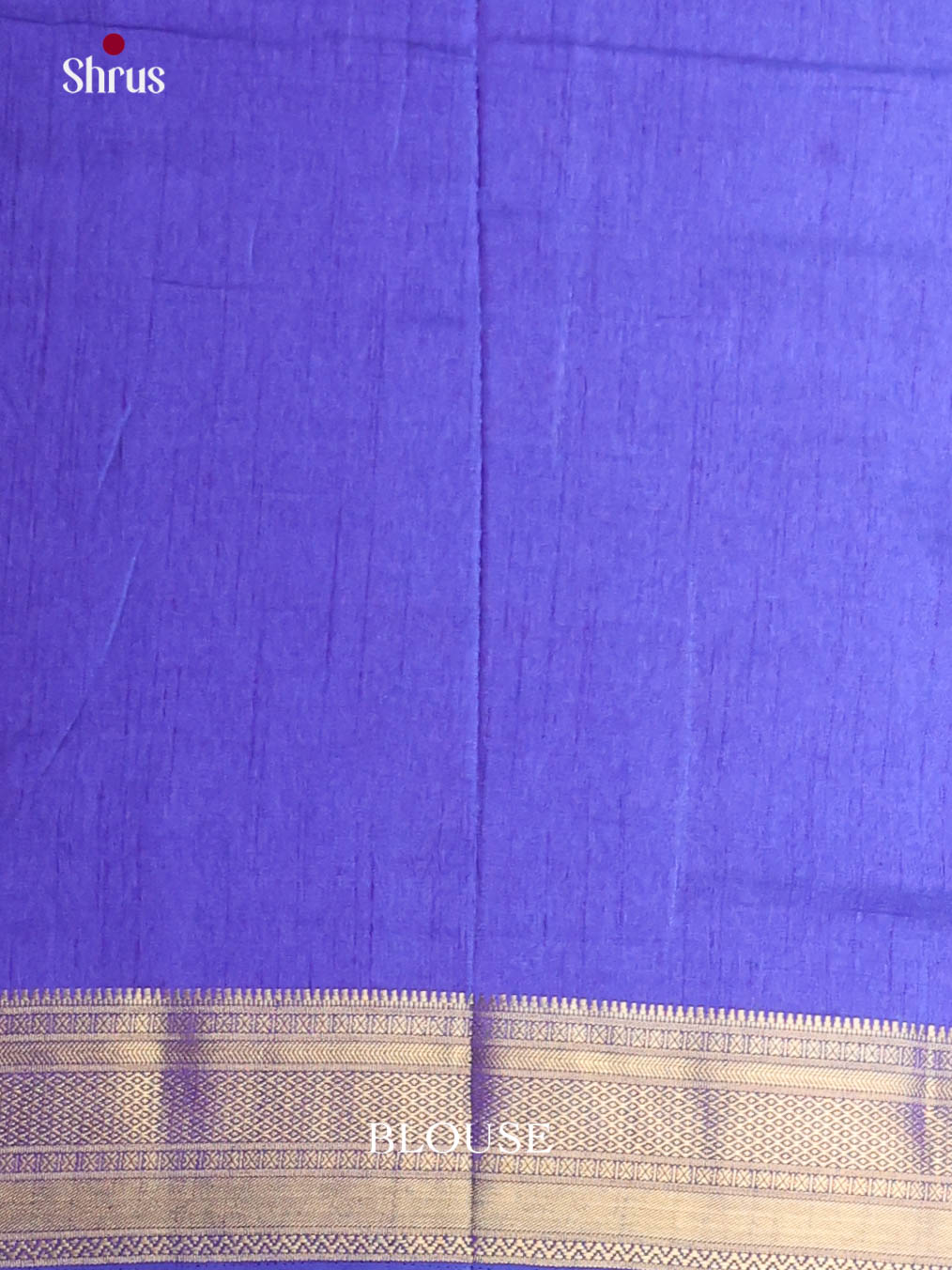 Blue - Semi Patola Saree