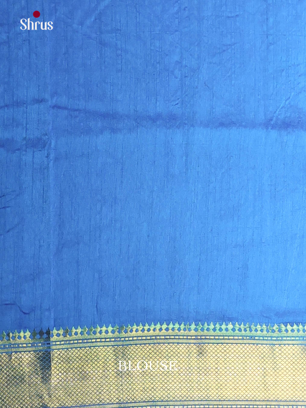 Blue - Semi Patola Saree