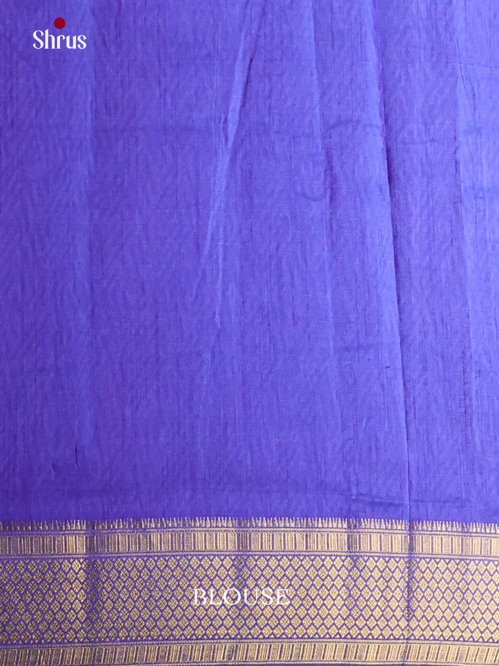 Blue- Semi Patola Saree