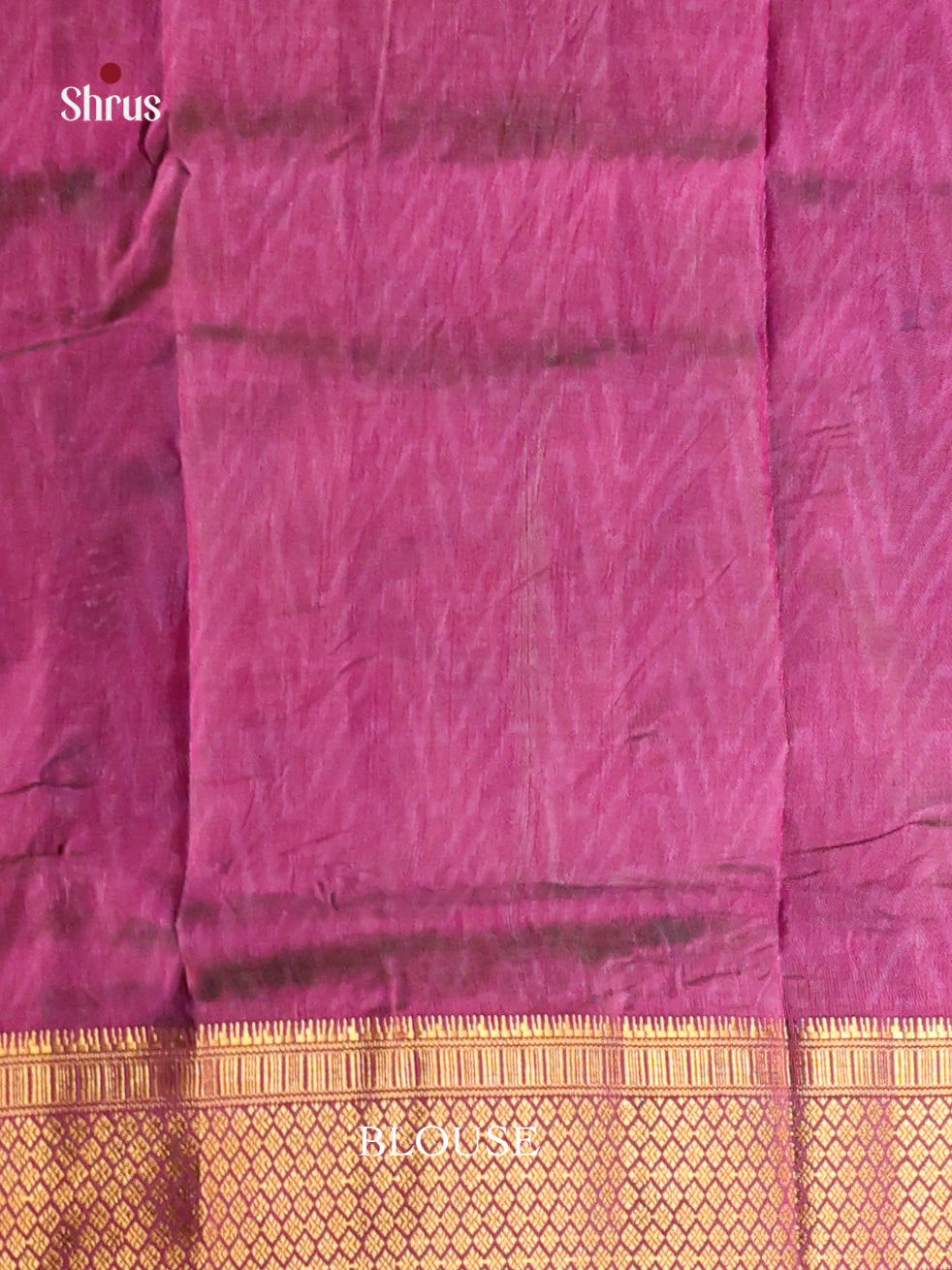 Blue & Purple - Semi Patola Saree