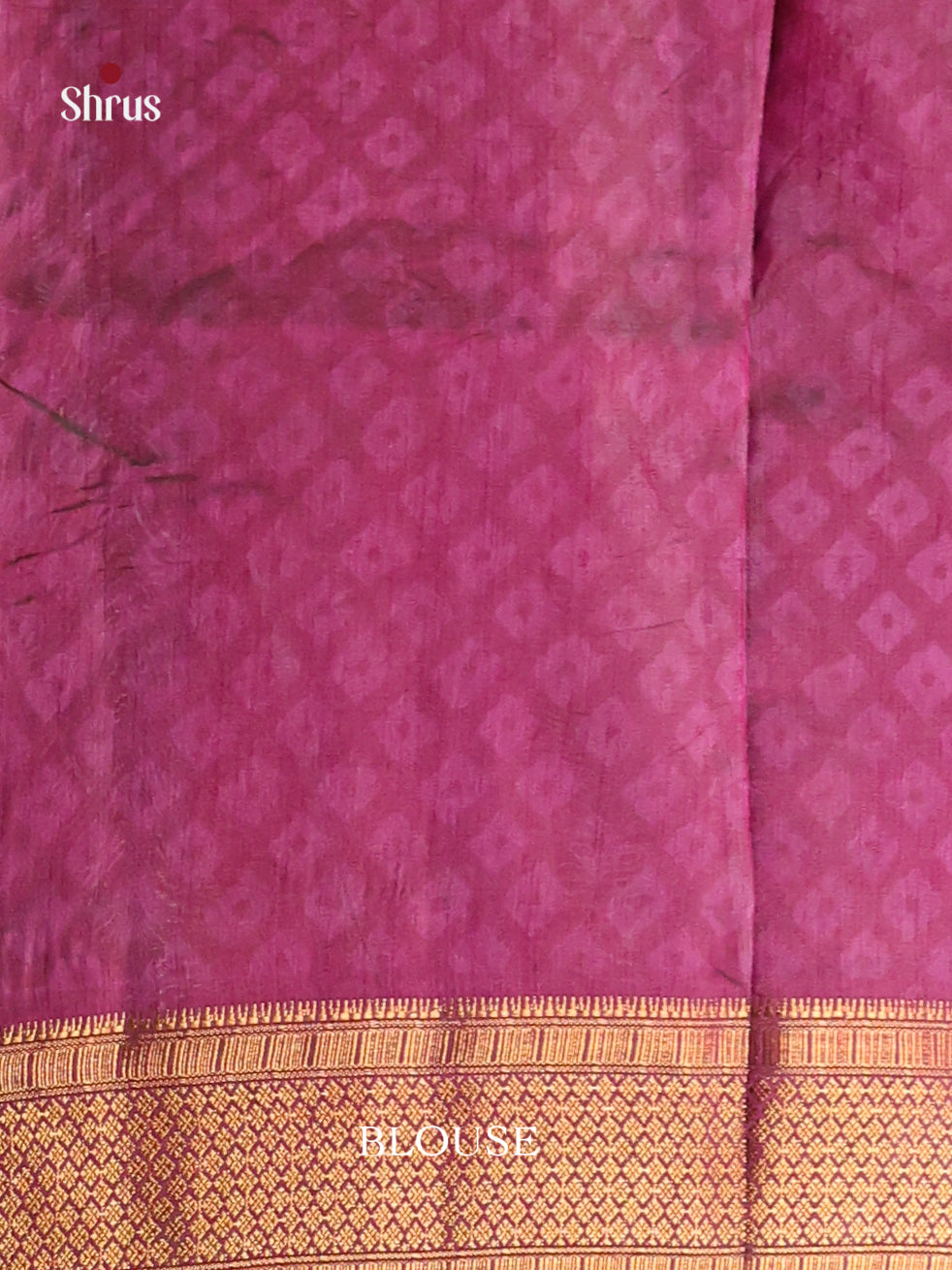 Blue & Purple - Semi Patola Saree