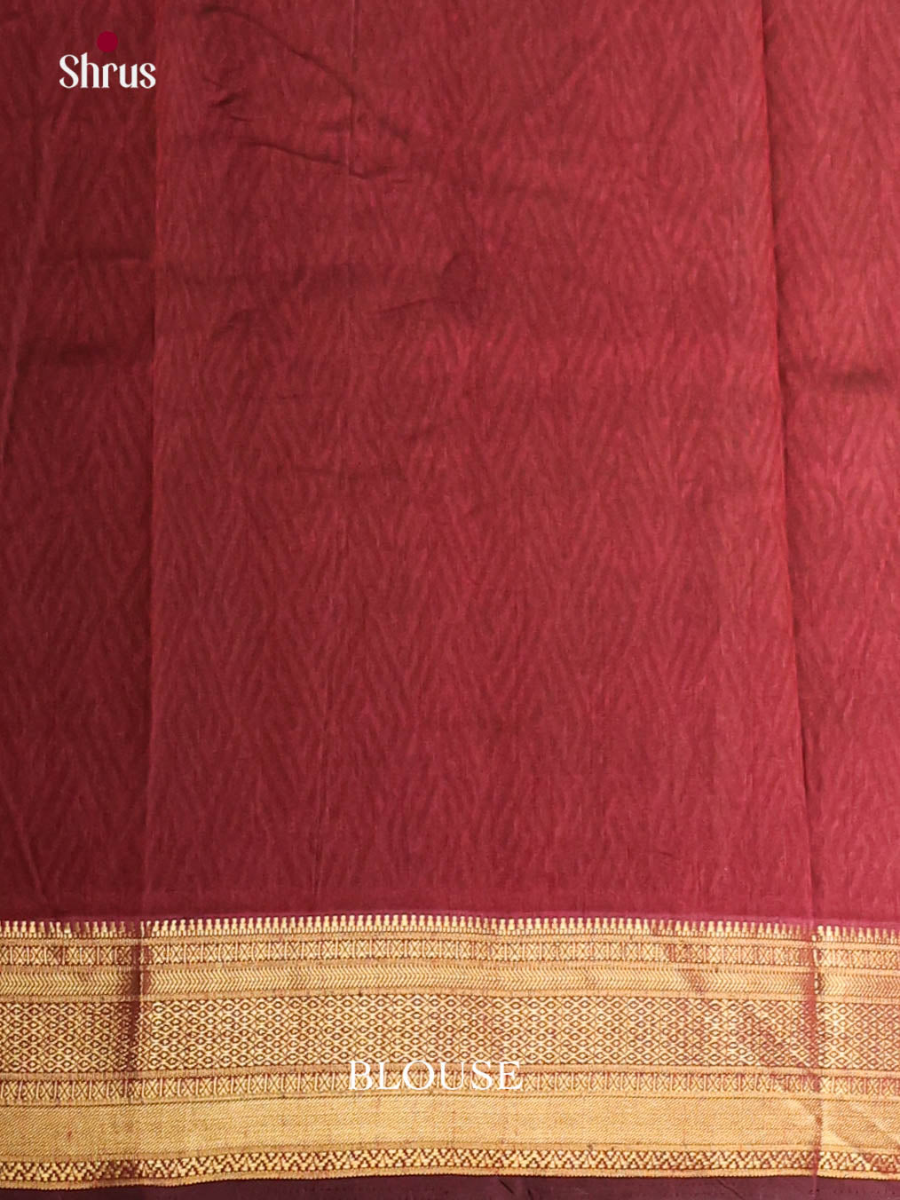 Black & Maroon- Semi Patola Saree