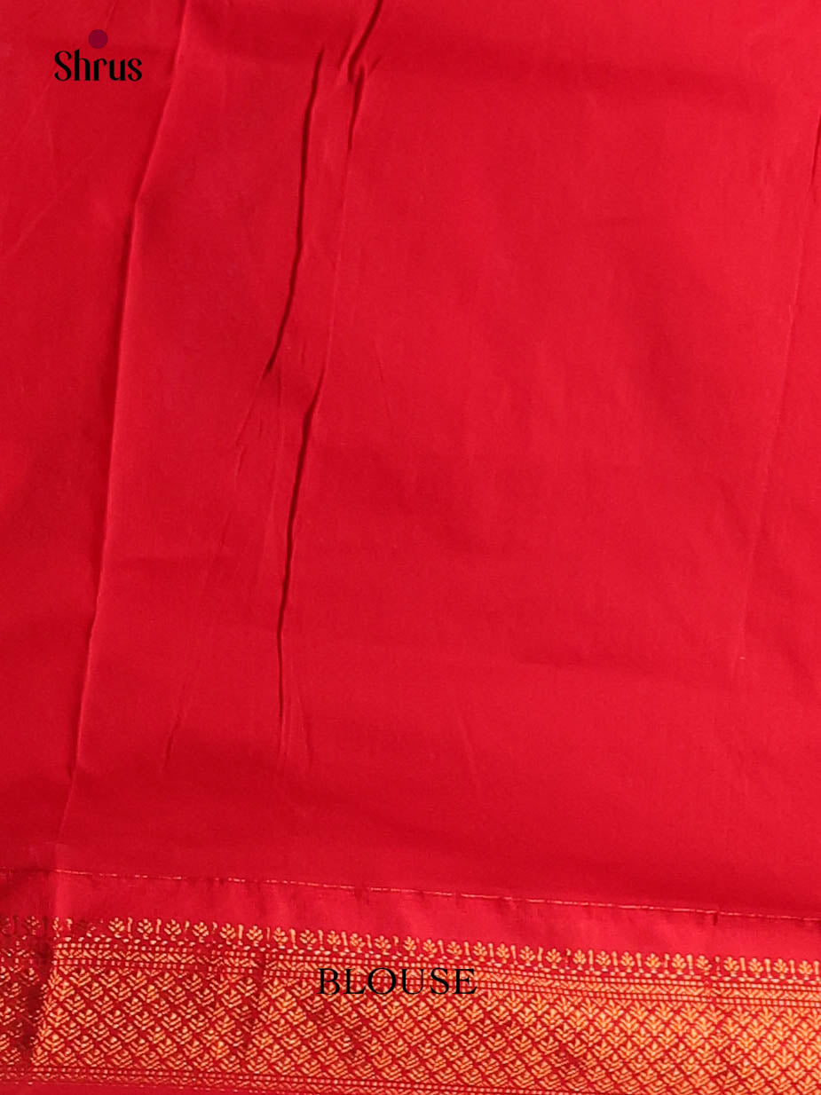 Yellow & Red- Kalyani Cotton Saree