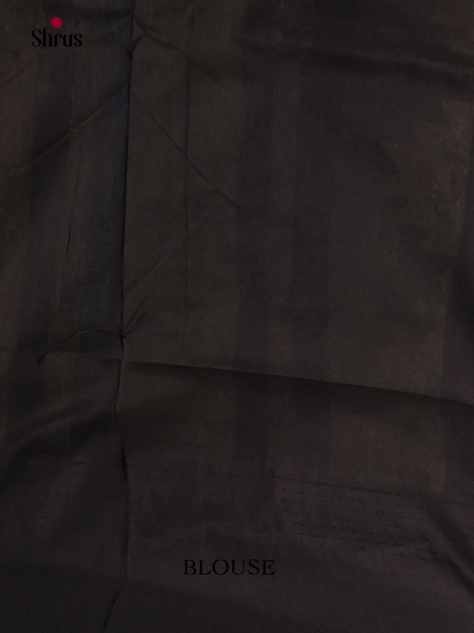 Grey & Black - Kalyani Cotton Saree - Shop on Shrus.com