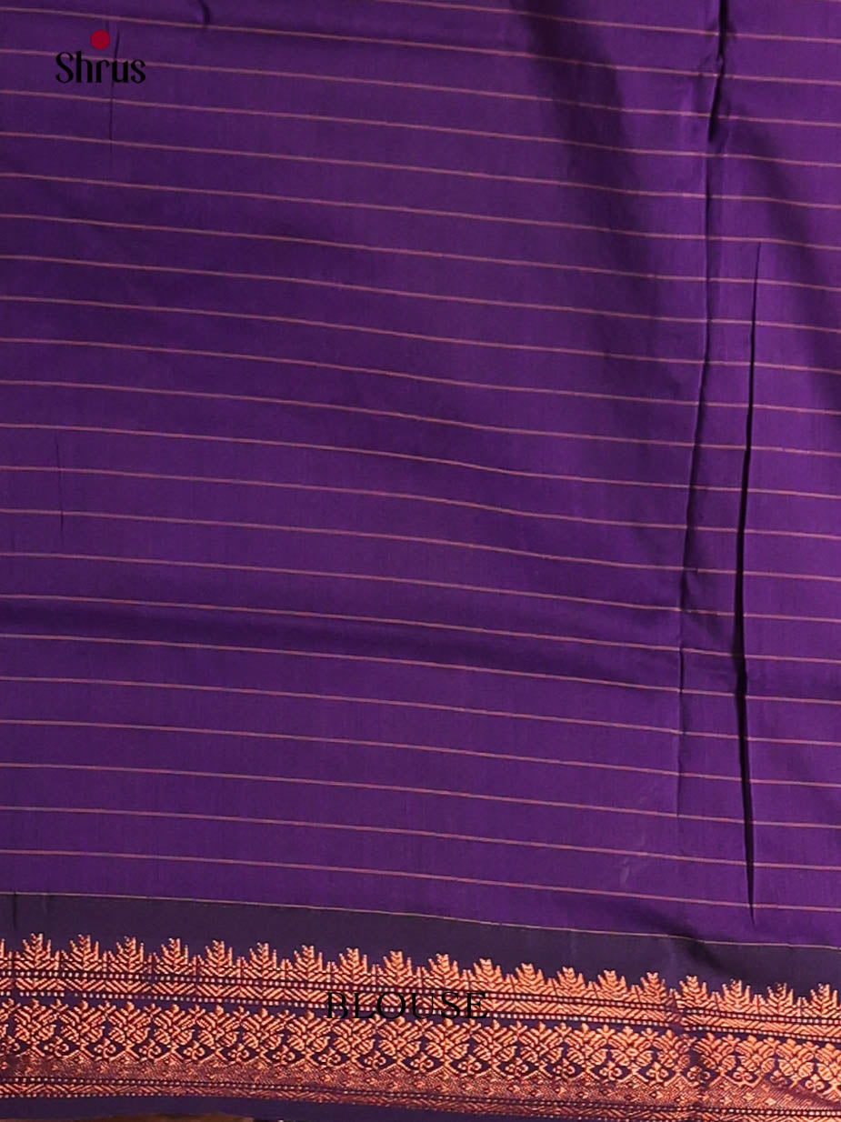 Violet - Kalyani Cotton Saree