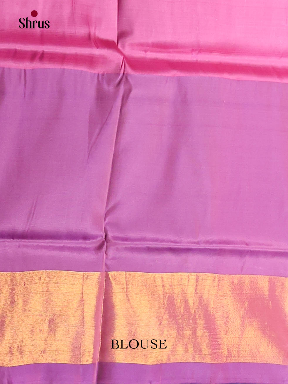 Blue & Purple- Semi uppada Saree
