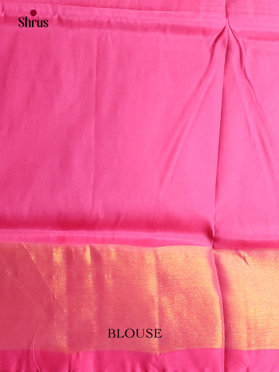 Pink - Semi uppada Saree