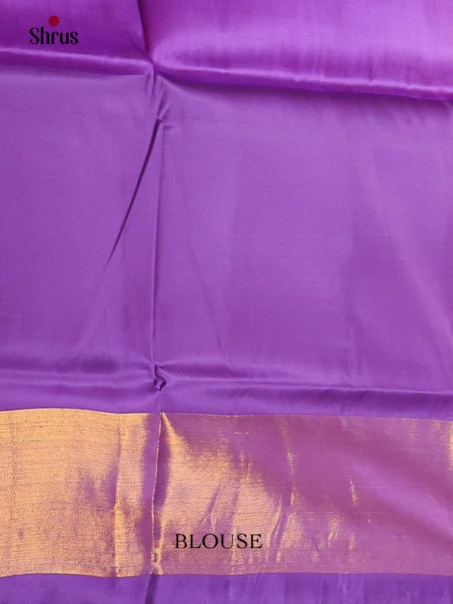 Pink & Violet- Semi uppada Saree