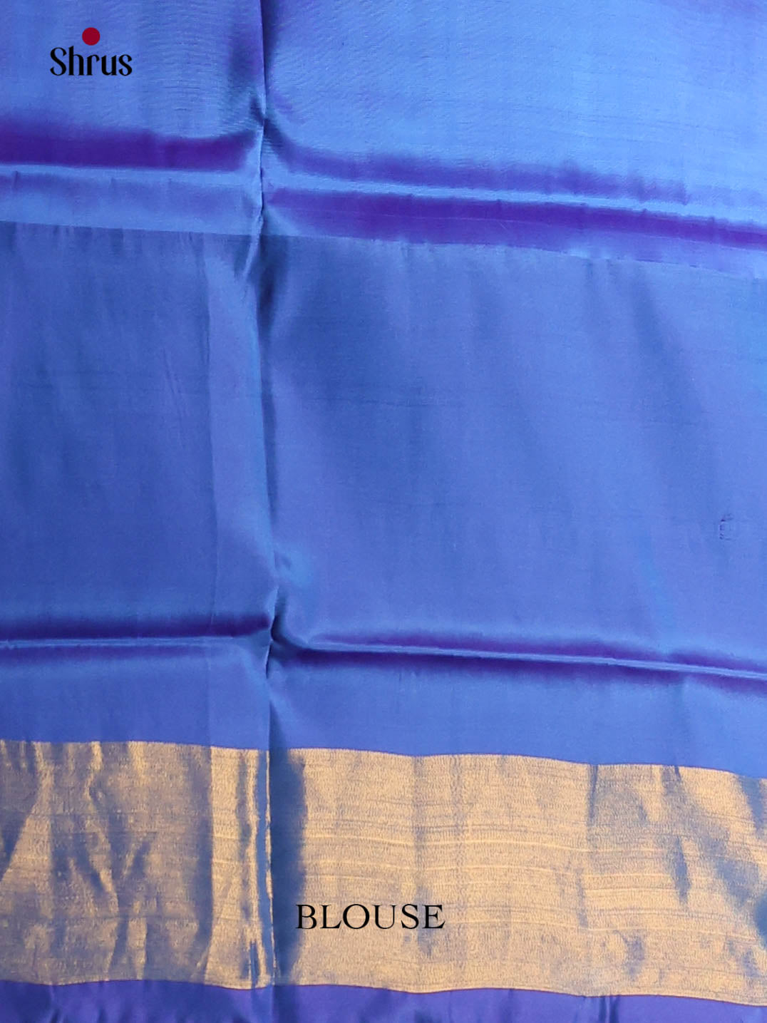 Peach & Blue - Semi uppada Saree - Shop on Shrus.com