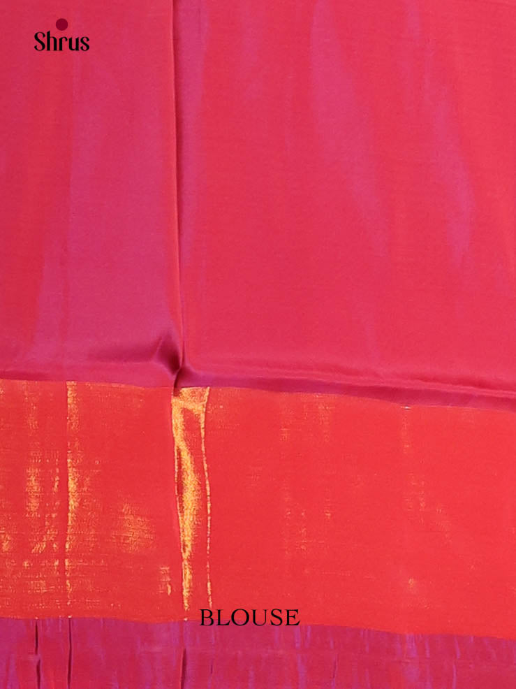 Dark Violet & Pink - Semi uppada Saree - Shop on Shrus.com