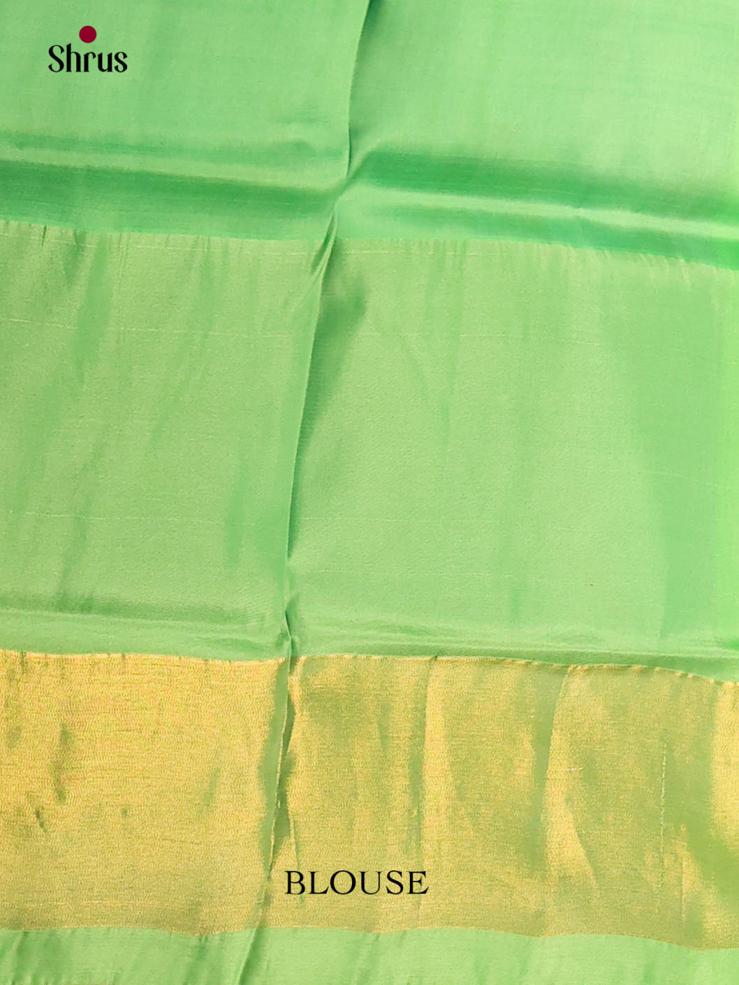 blue & Green - Semi uppada Saree