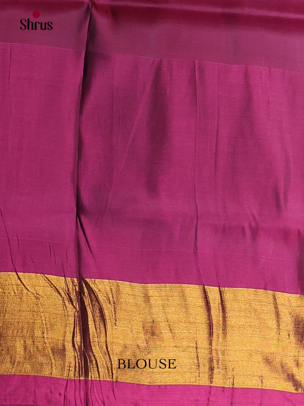 Blue & Purple - Semi uppada Saree